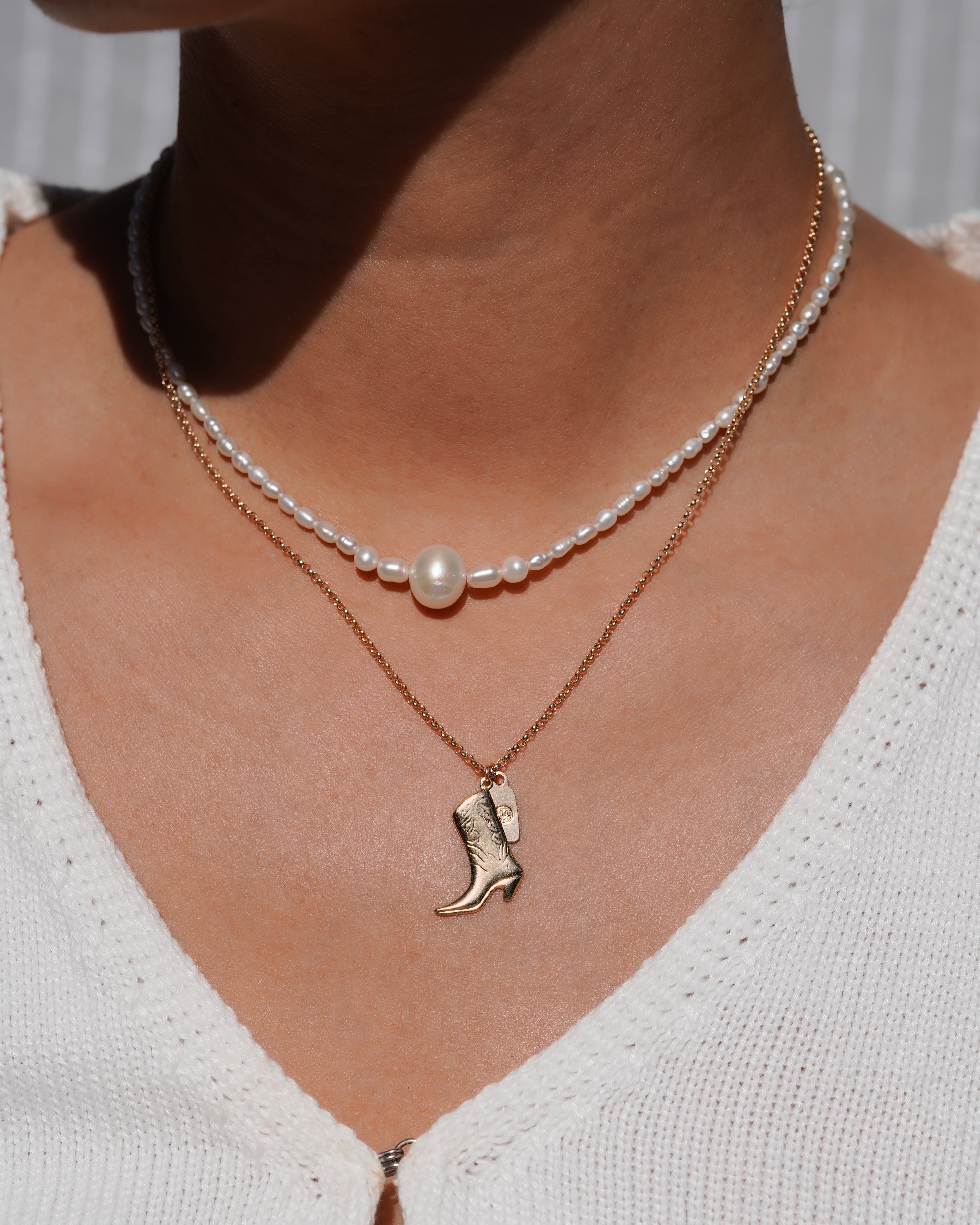 Ballenger Boot Necklace