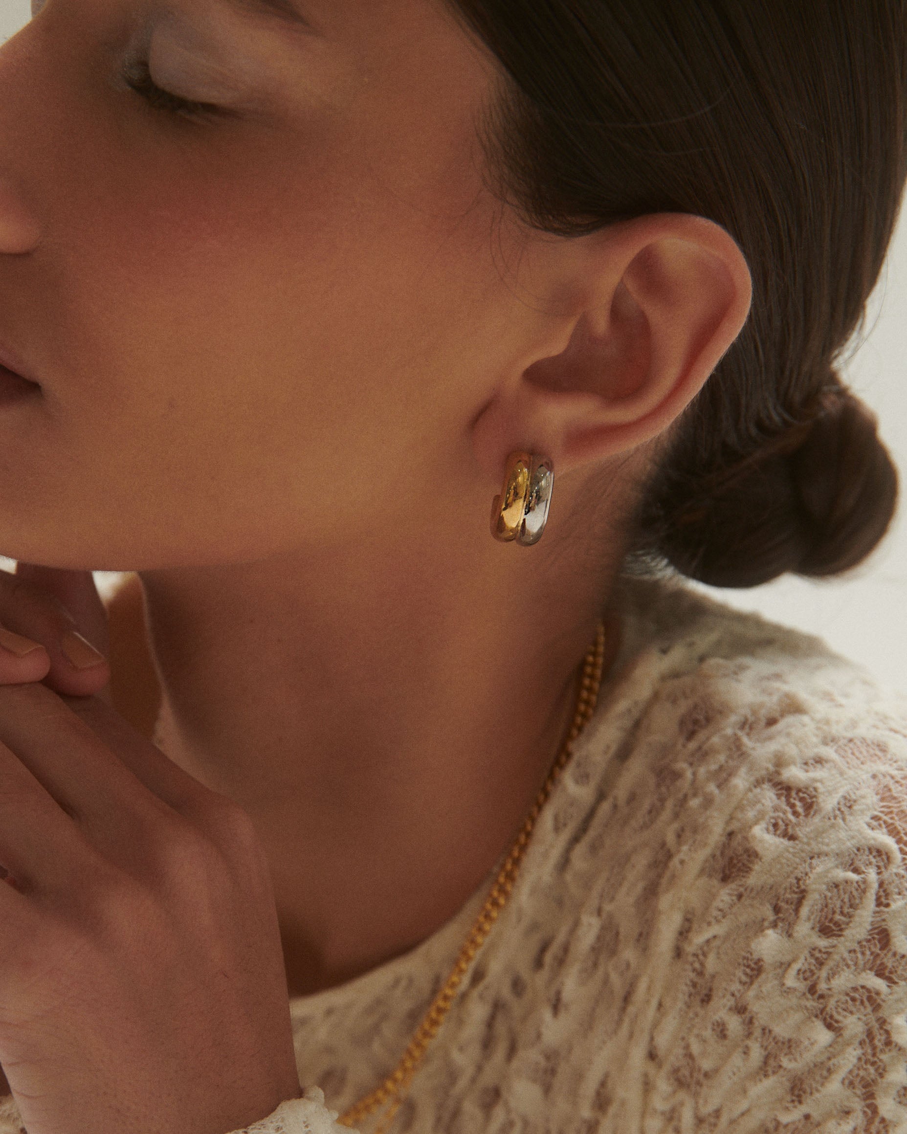 Blunt Mixed Earrings