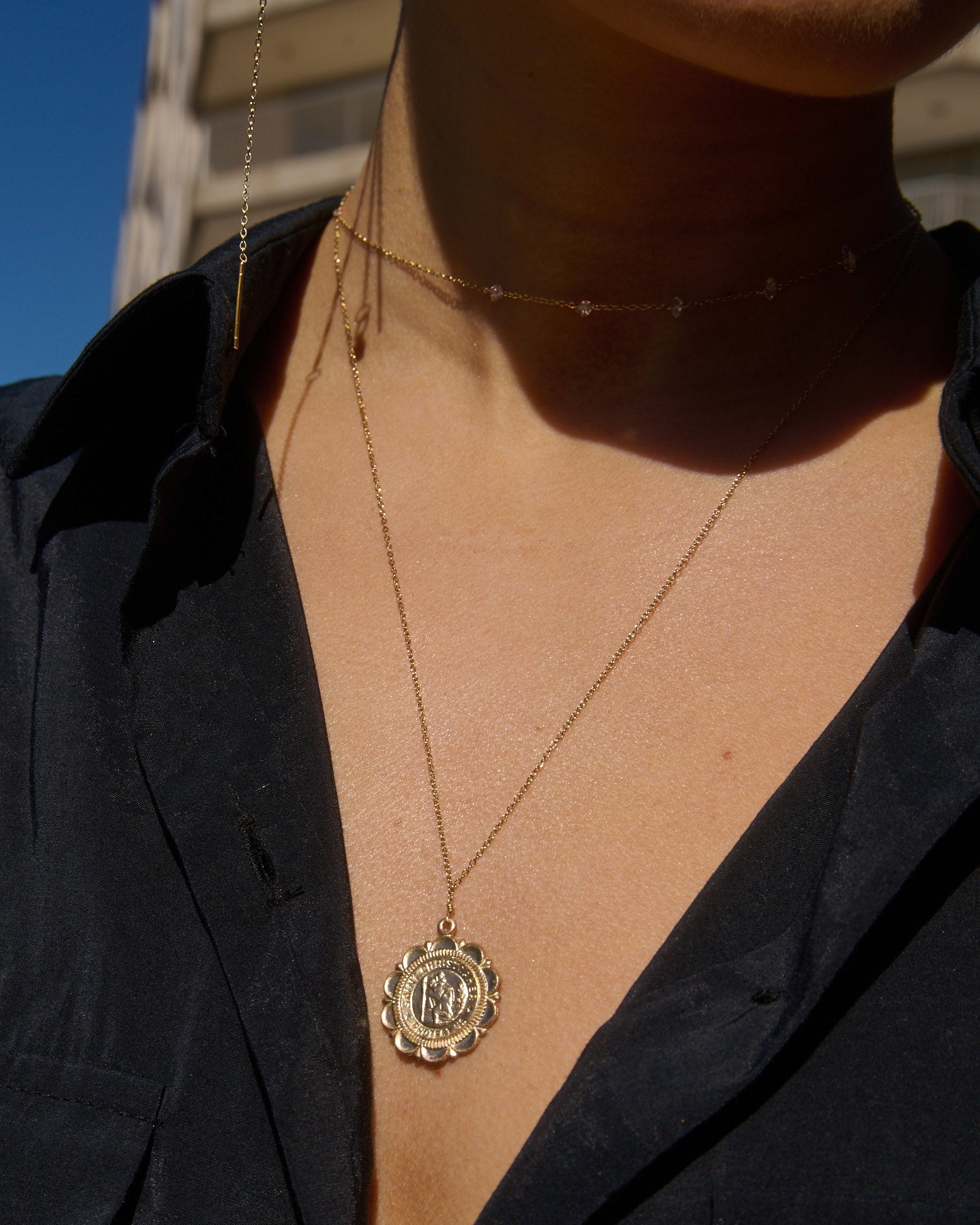 Cinq Herkimer Necklace