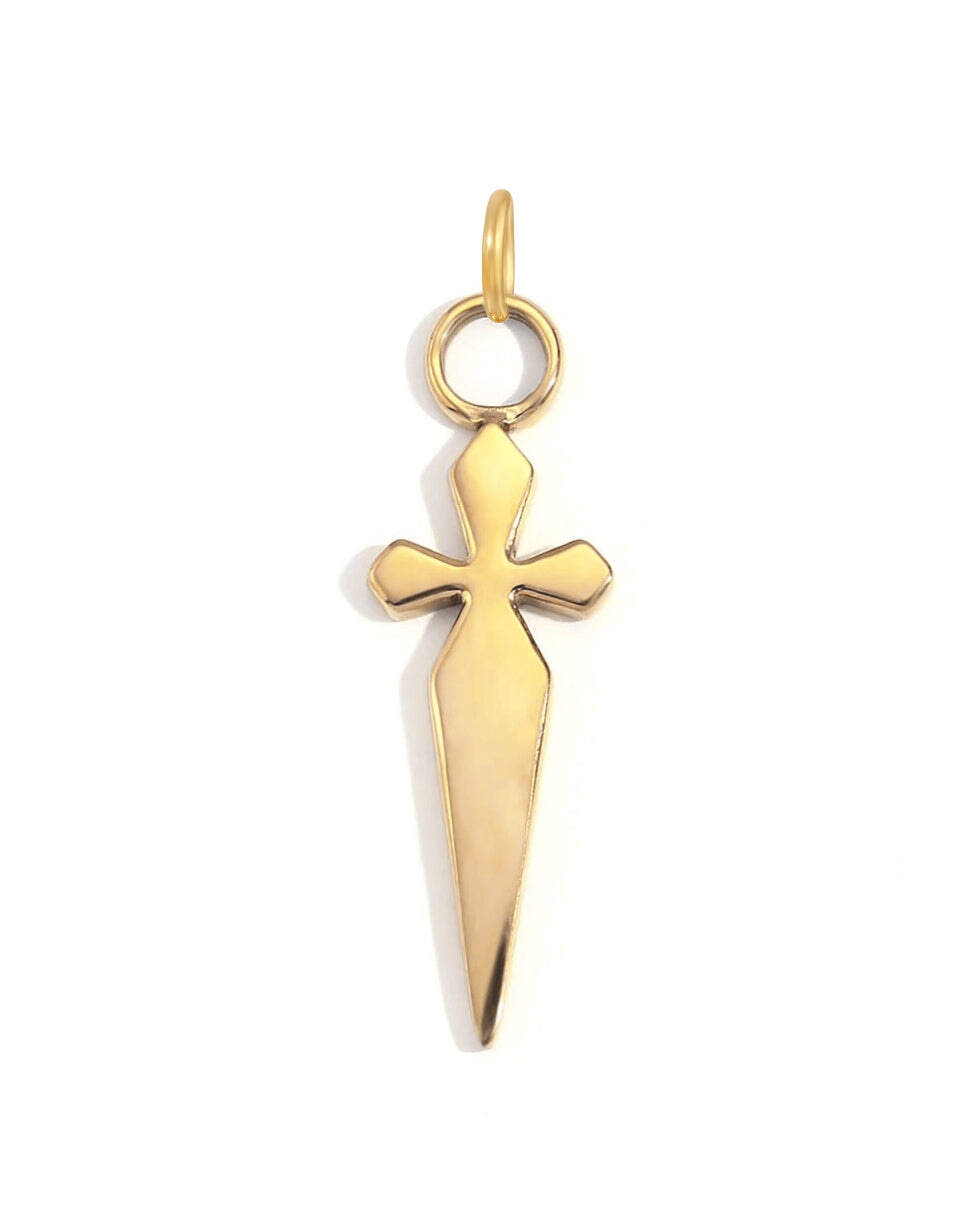 Cross Dagger Charm