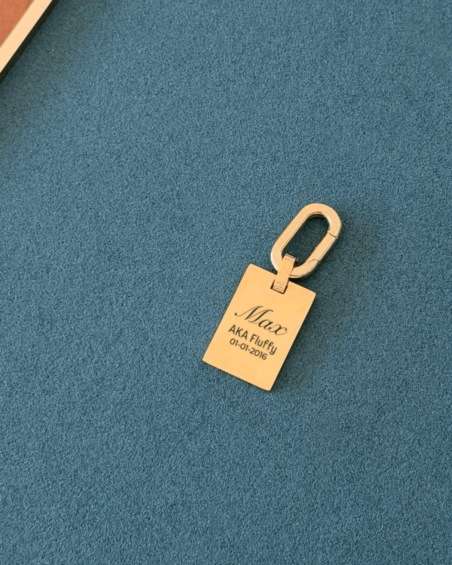 Pet Bag Charm / Keychain - Large Rectangle