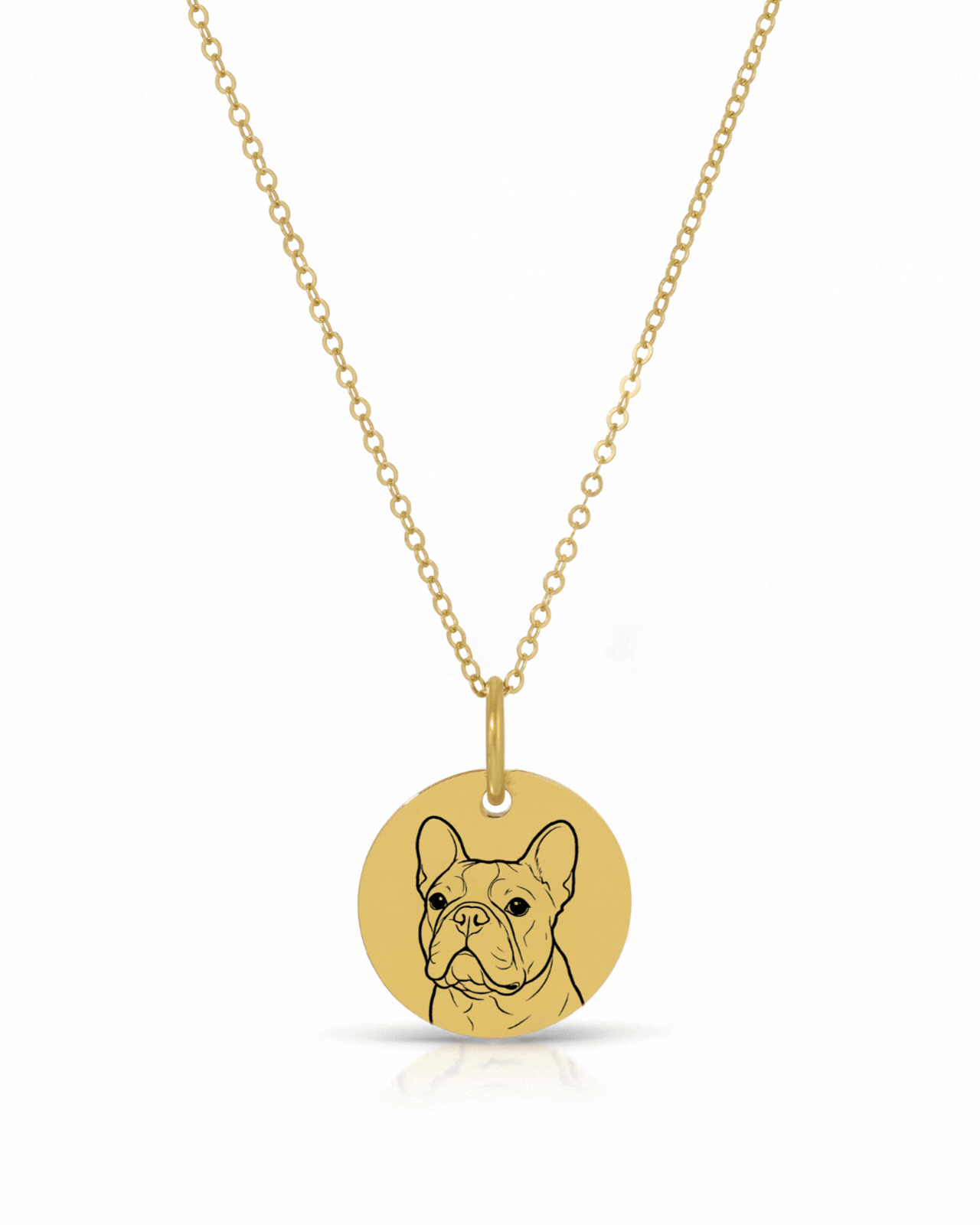 Pet Charm Necklace - Large Medallion
