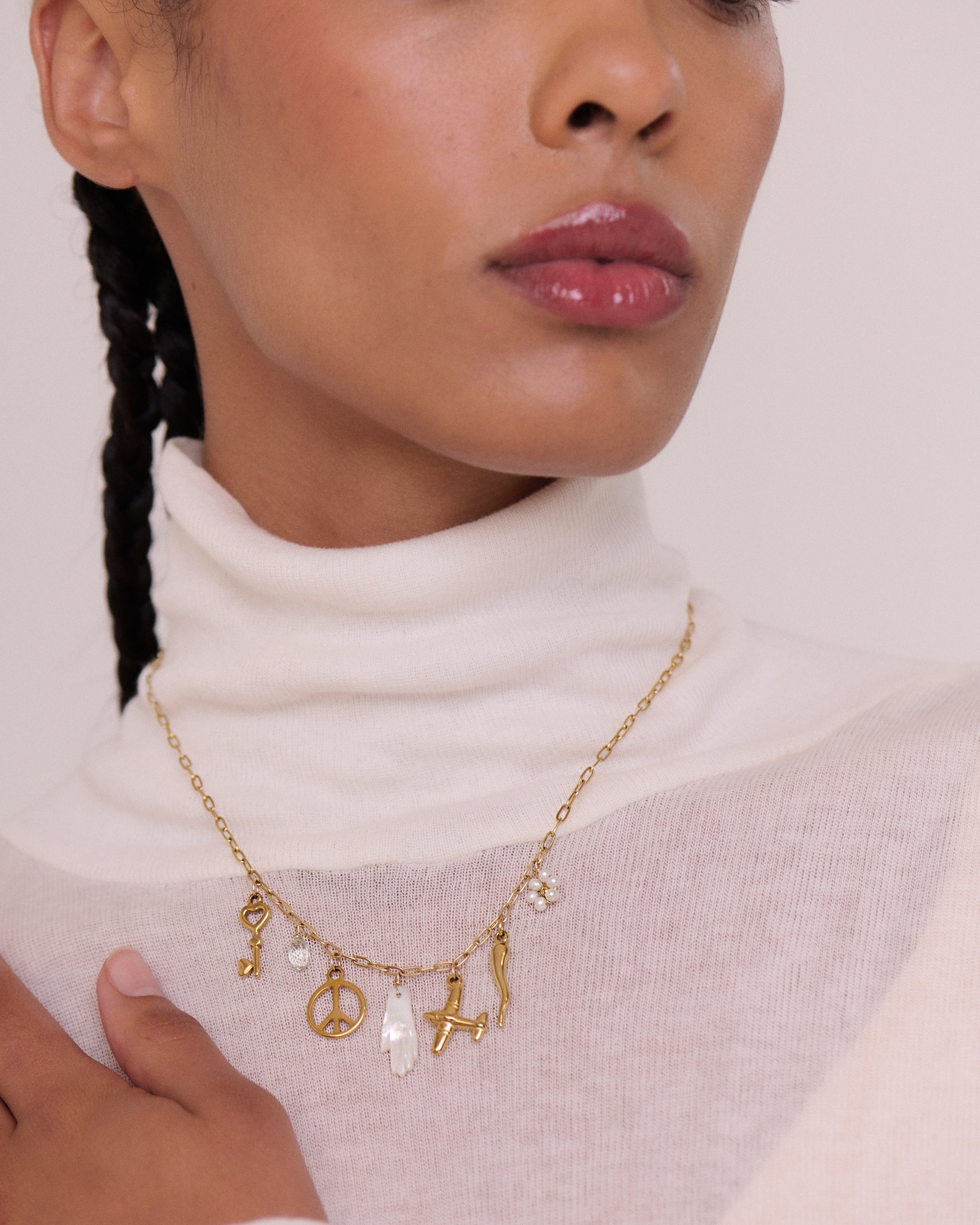 Goals Charm Necklace