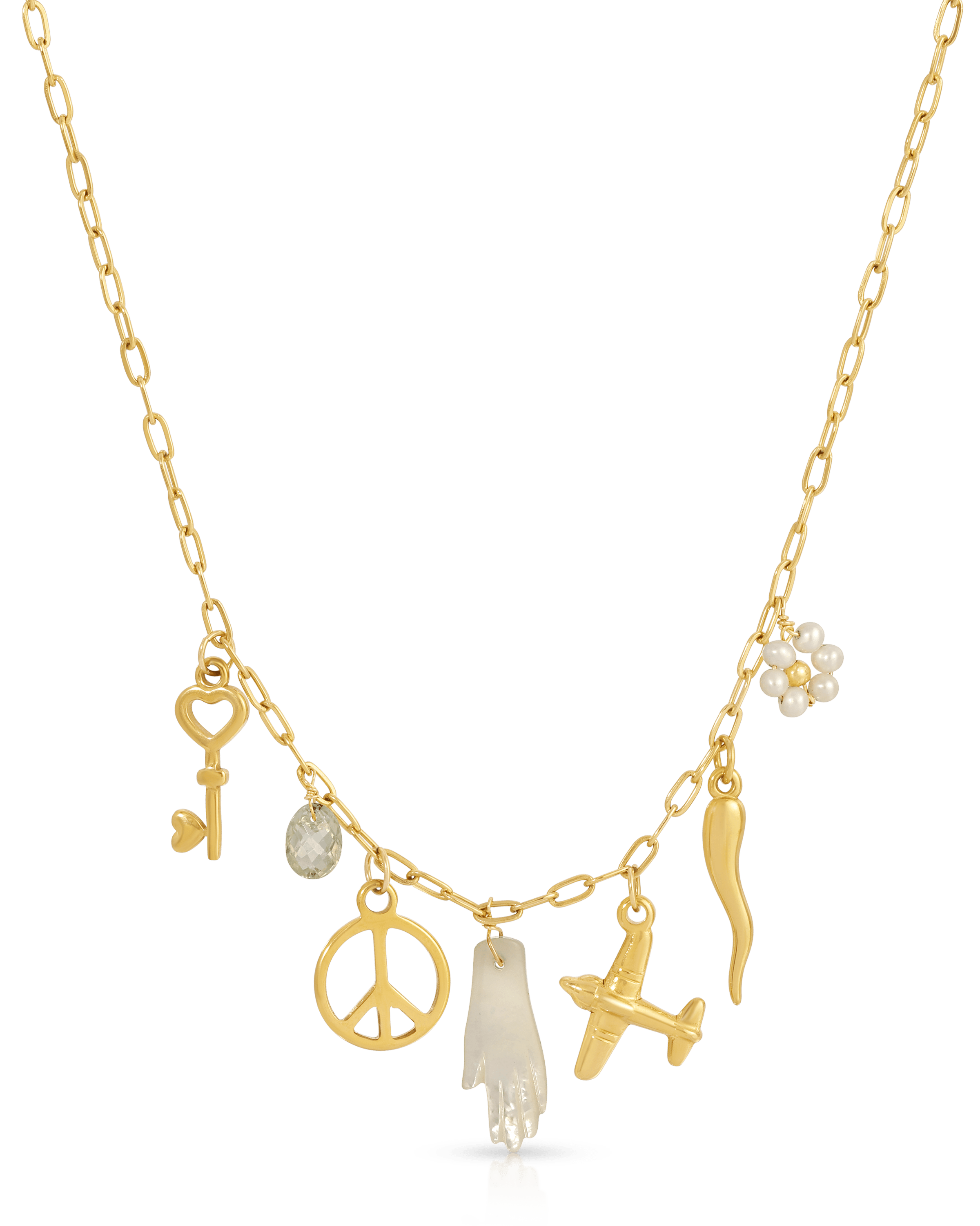Goals Charm Necklace