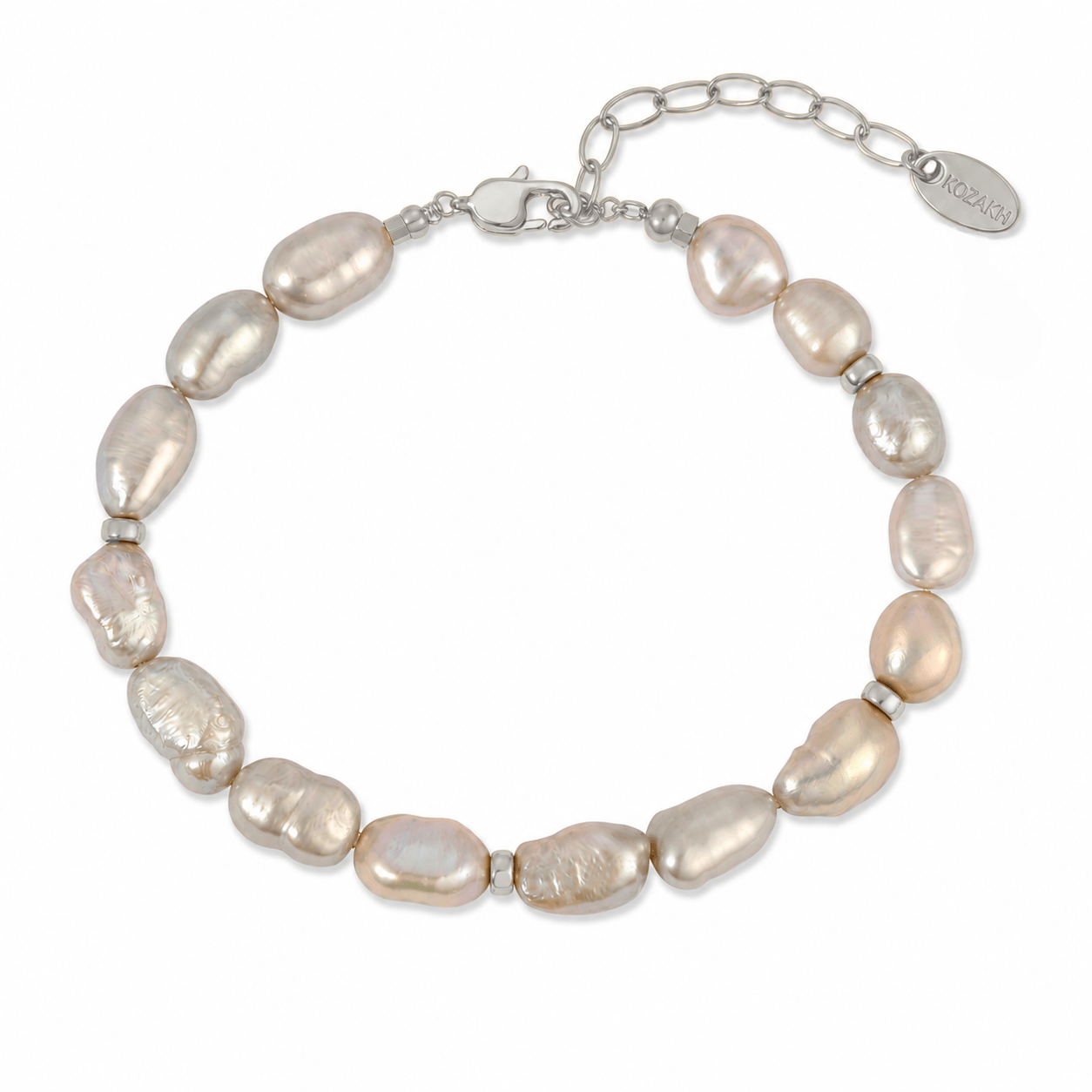 Grey Pearl Bracelet