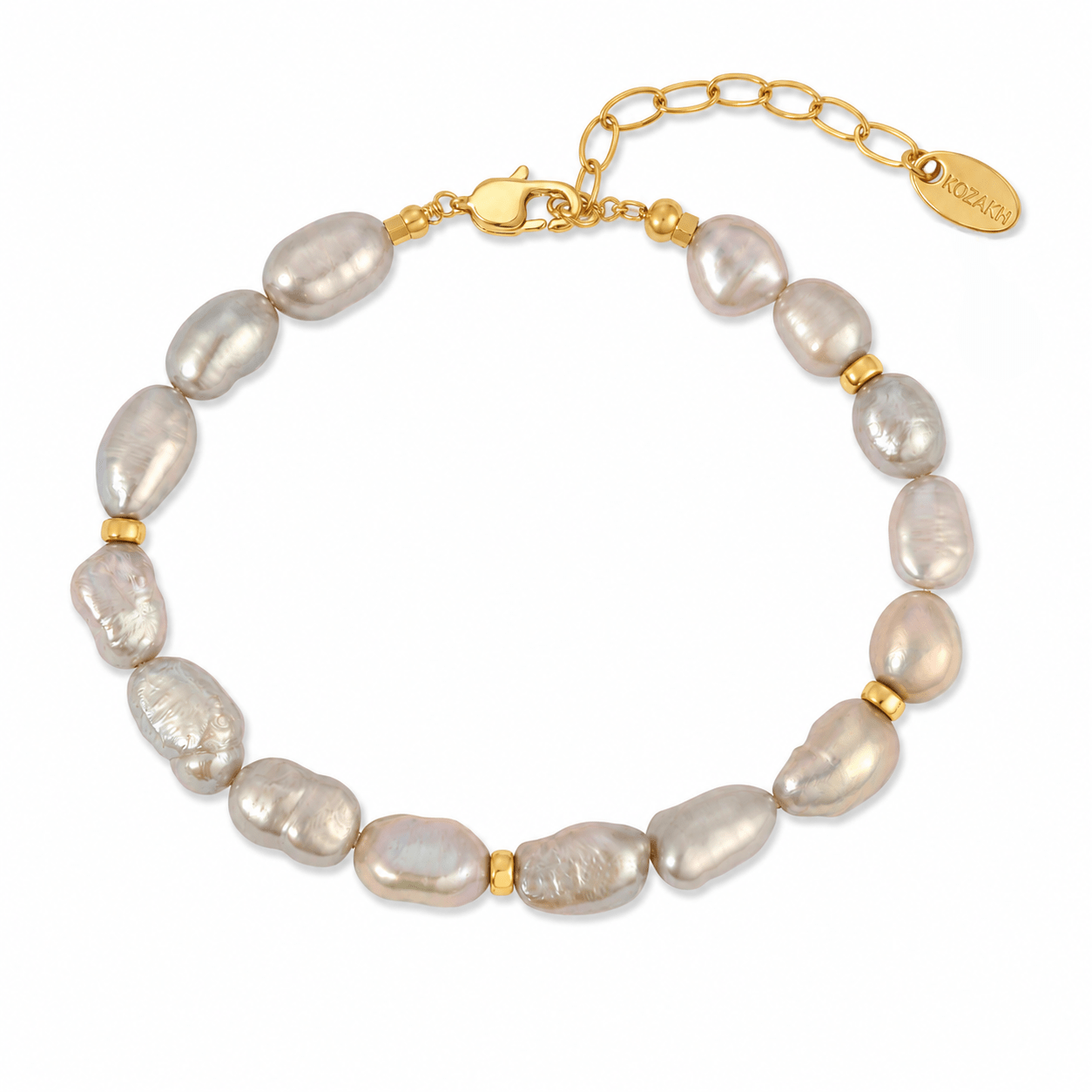 Grey Pearl Bracelet