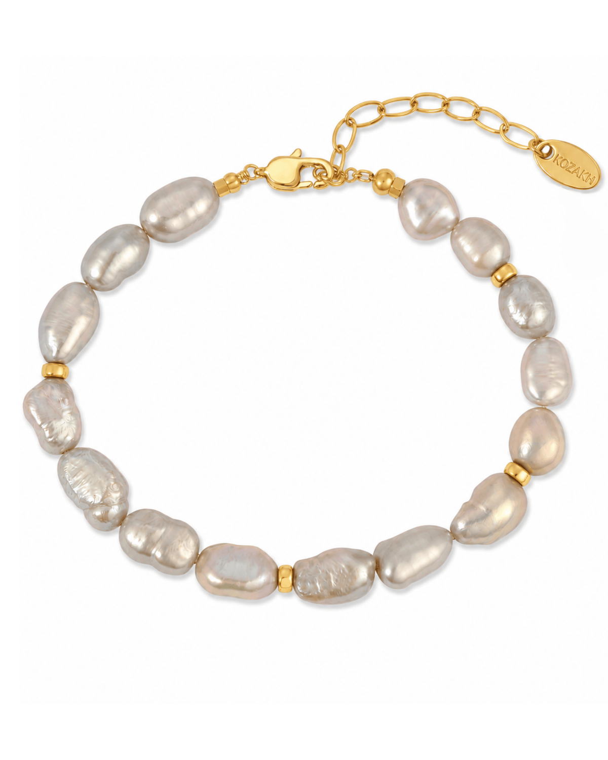 Grey Pearl Bracelet