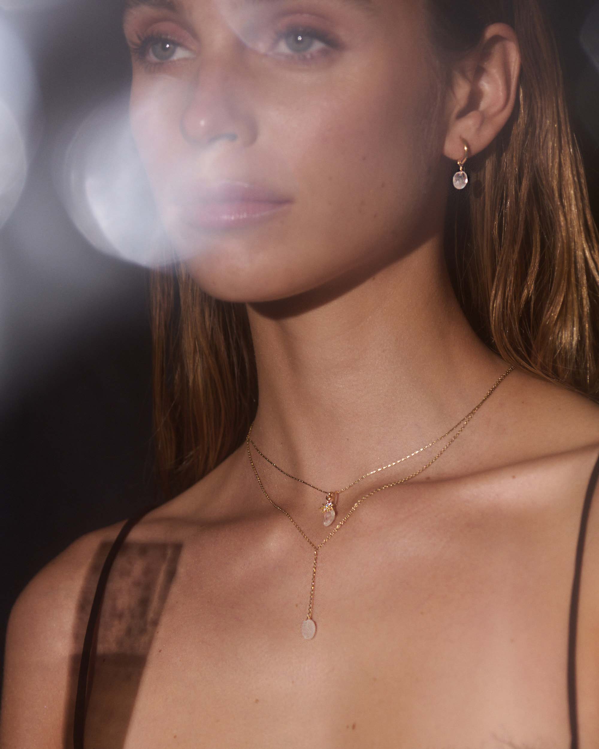 Helston Moss Amethyst Necklace