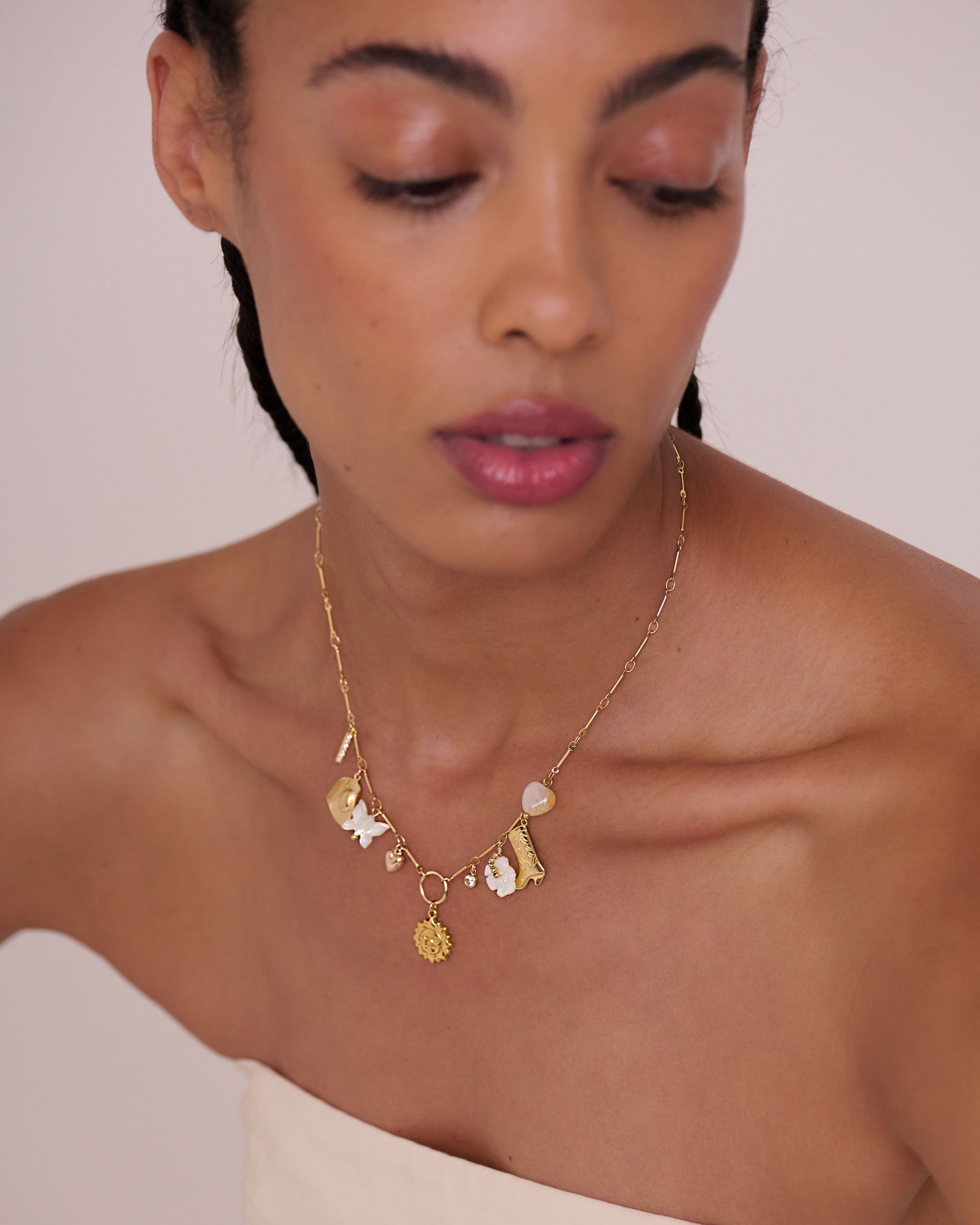 Hot Afternoon Charm Necklace