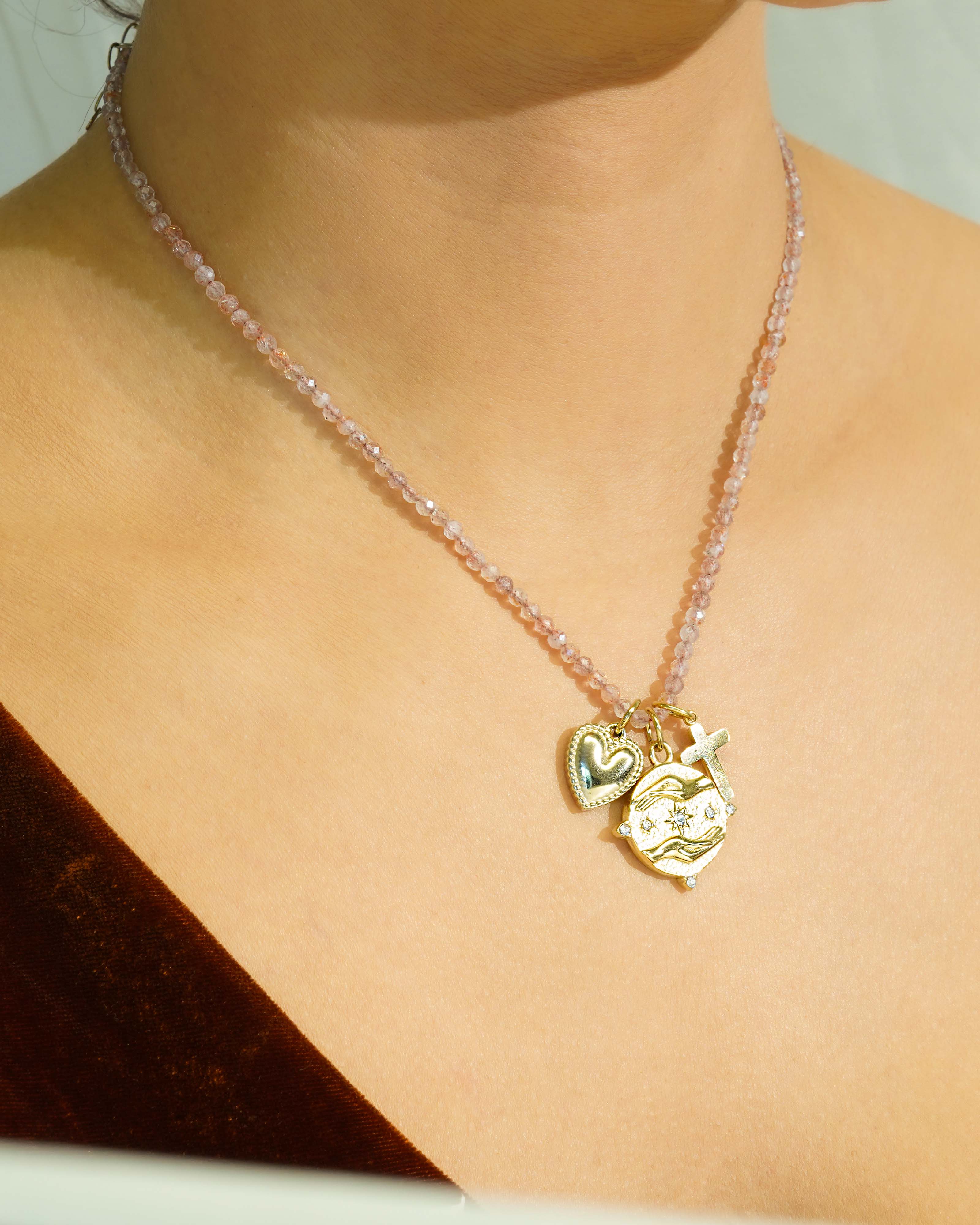 Imperial Topaz 3mm Necklace