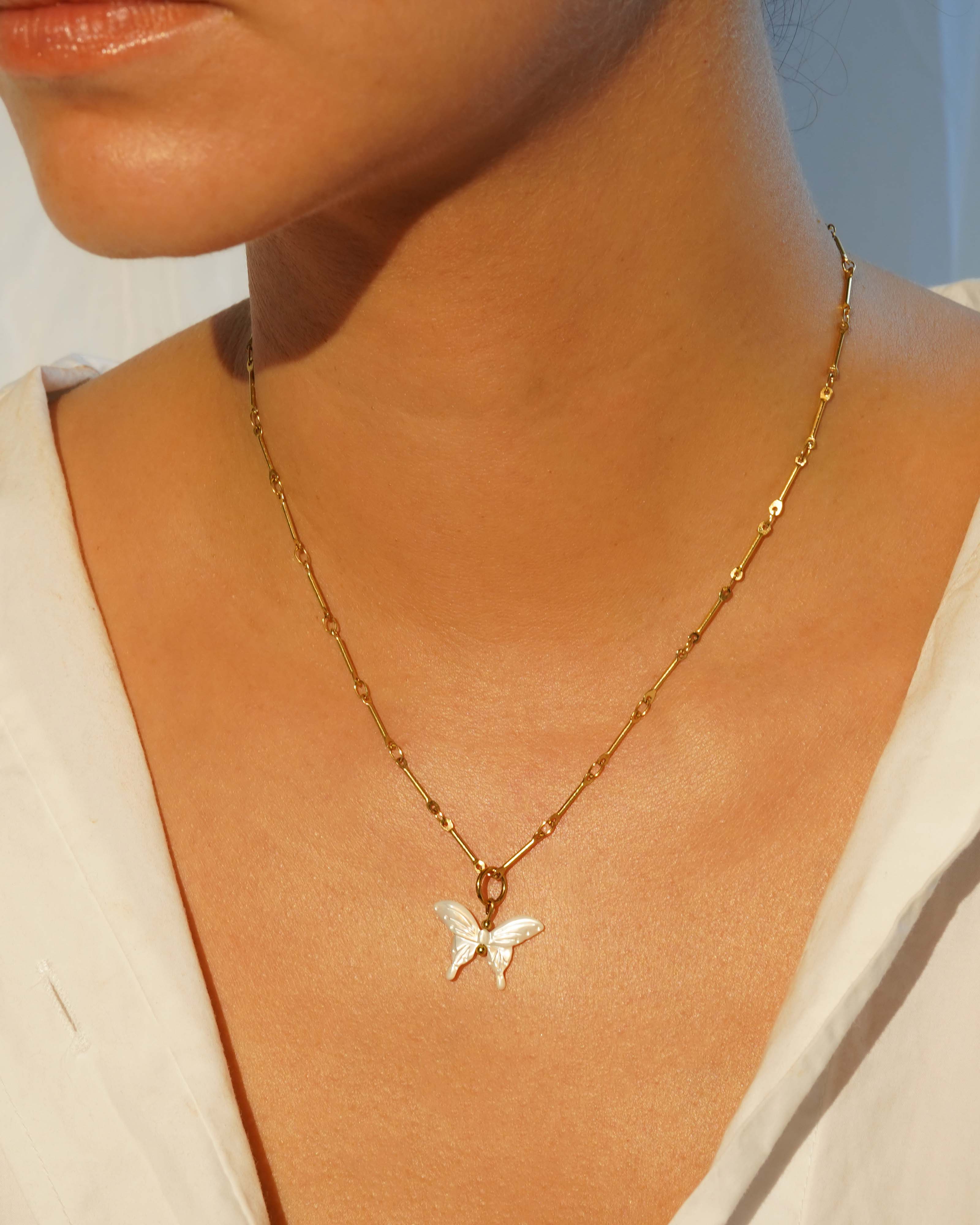 Large Butterfly Charm