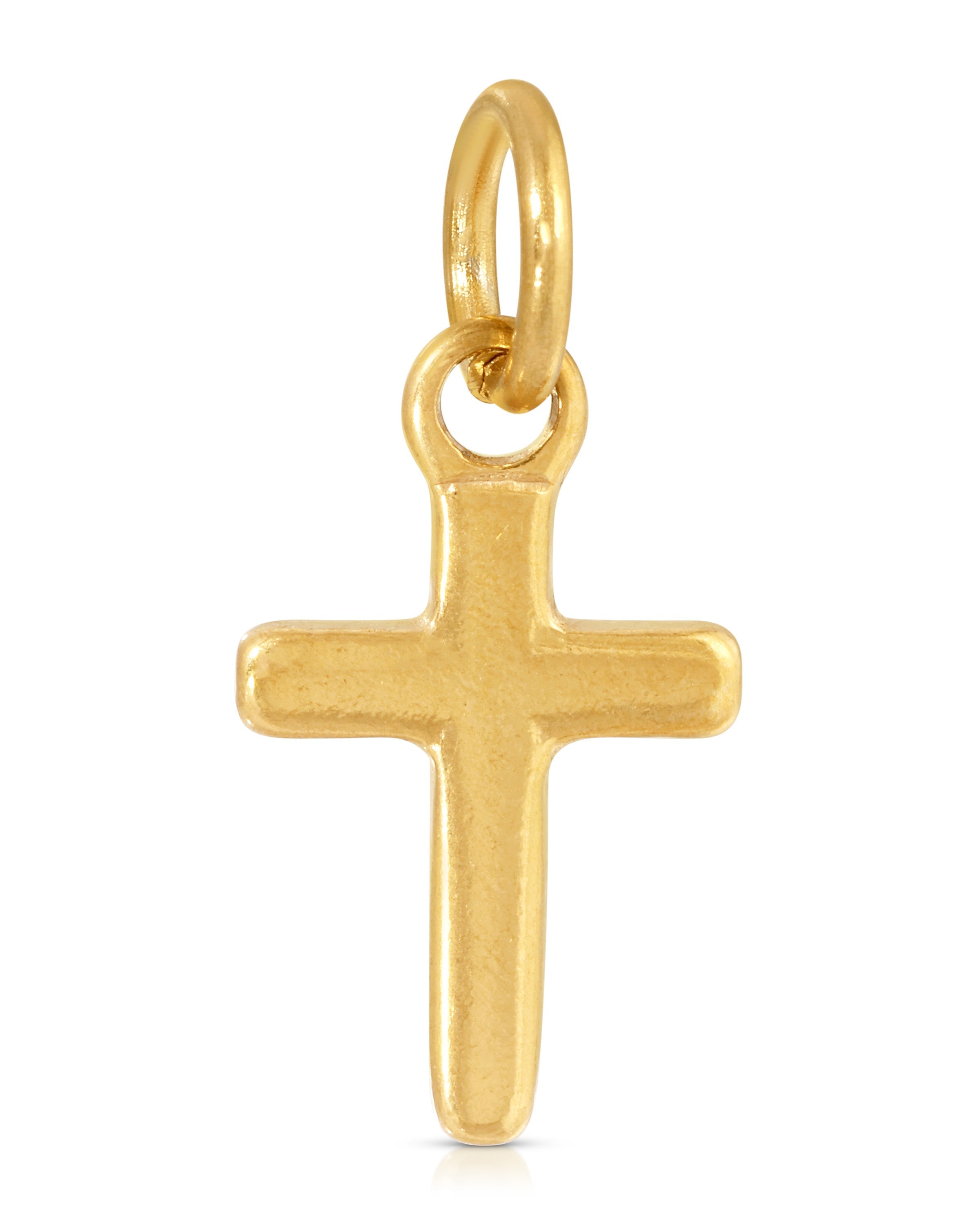 Minimalist Cross Charm