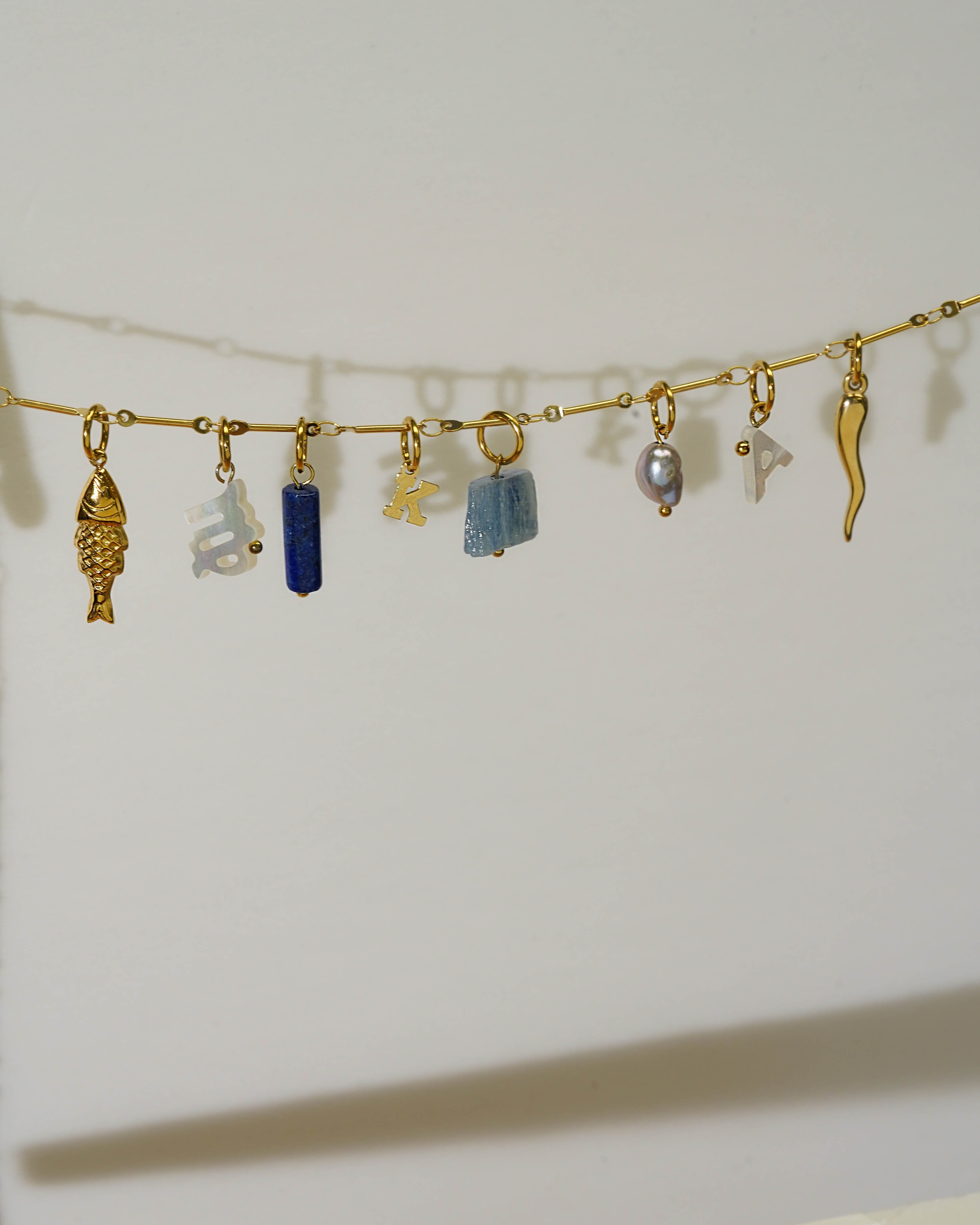 One Love Letter K Charm