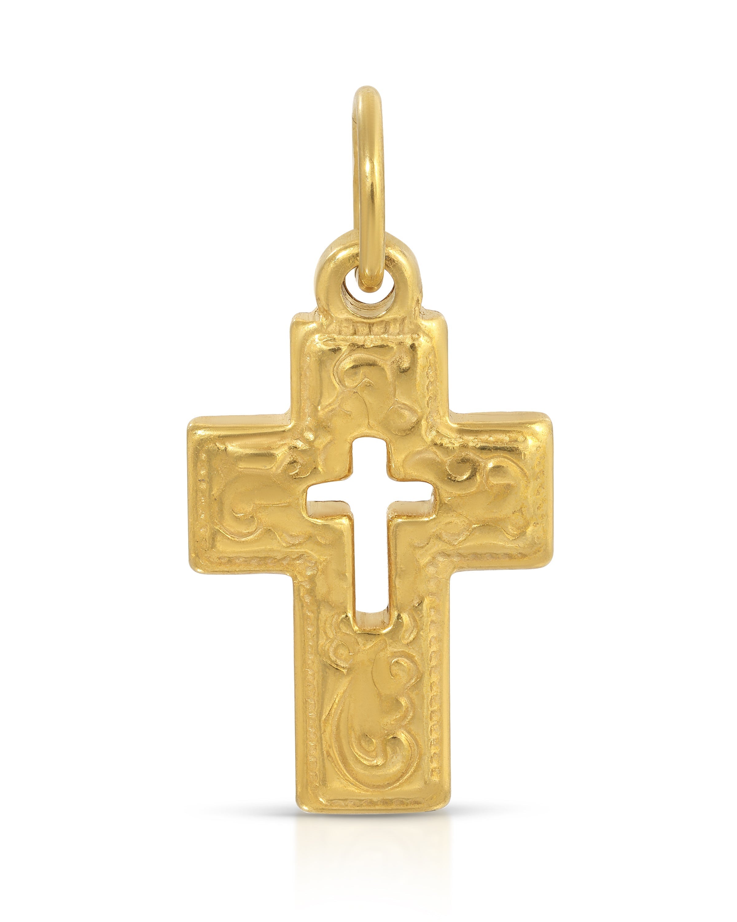 Ornate Cross Charm