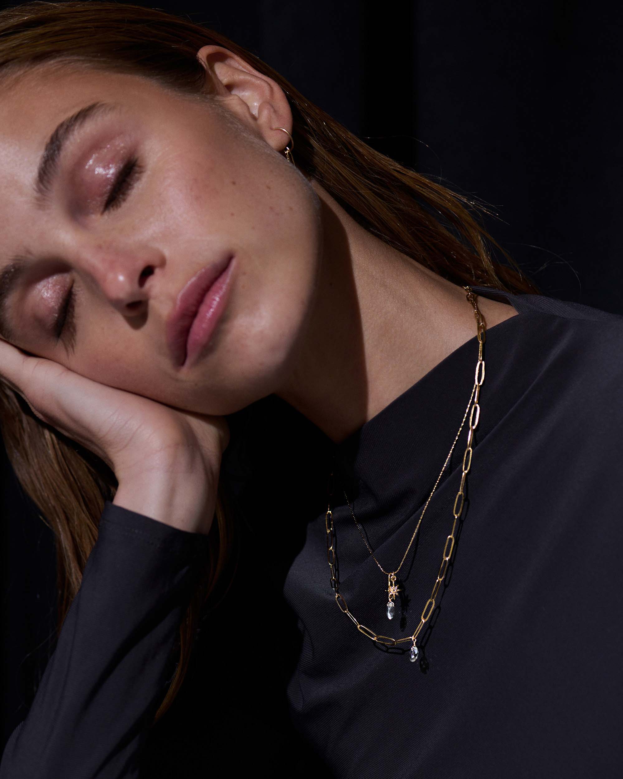 Penance Moss Amethyst Necklace