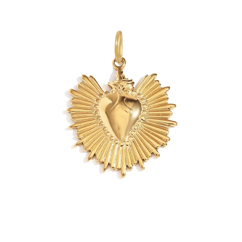 Power Heart Charm