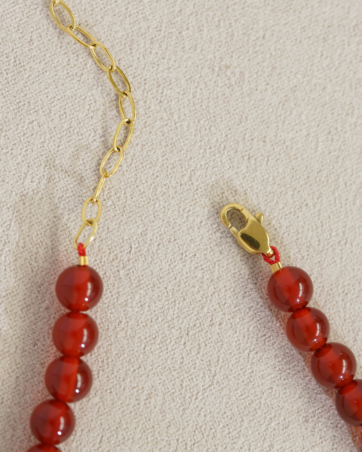 Red Beads Necklace