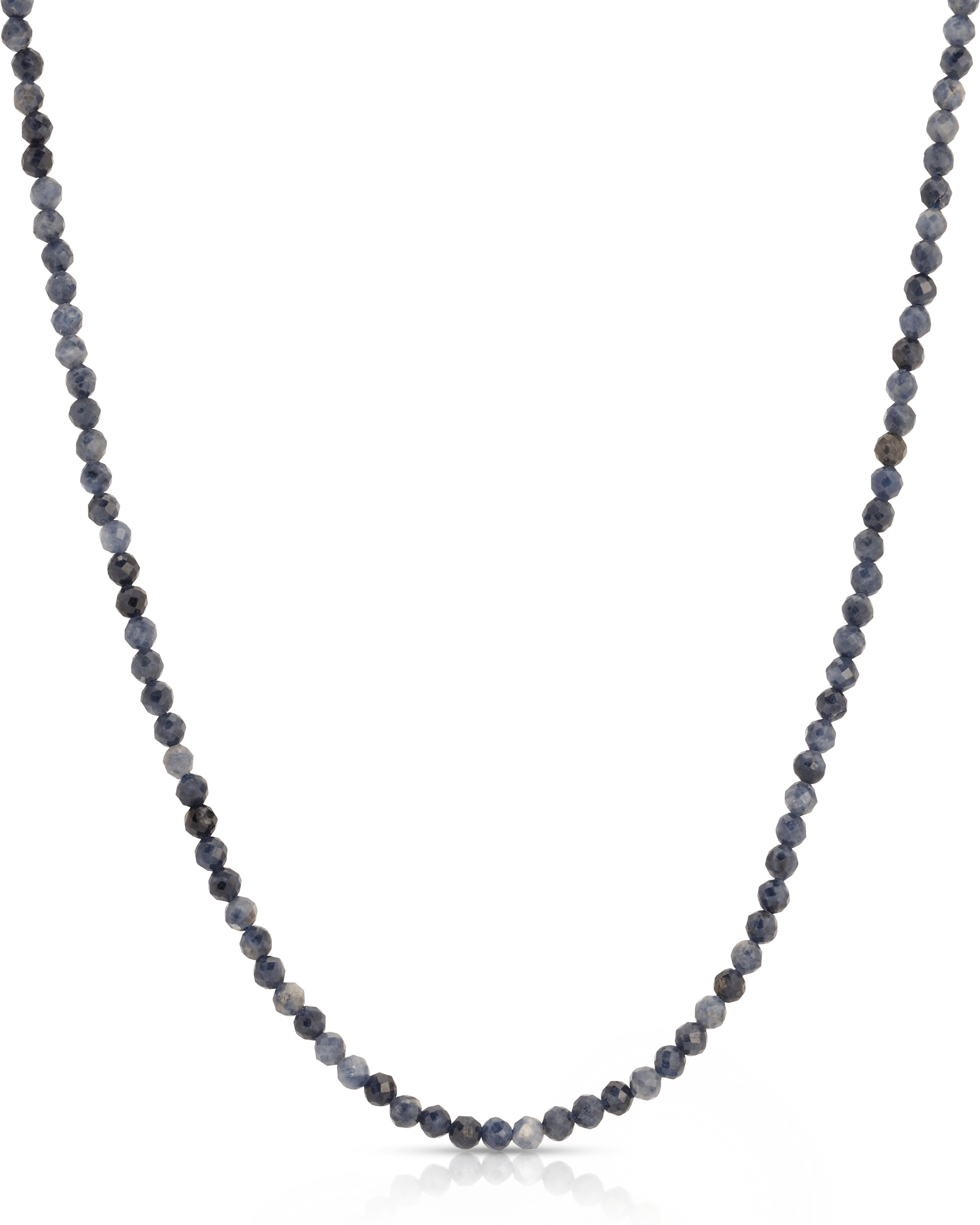 Sapphire 3mm Necklace