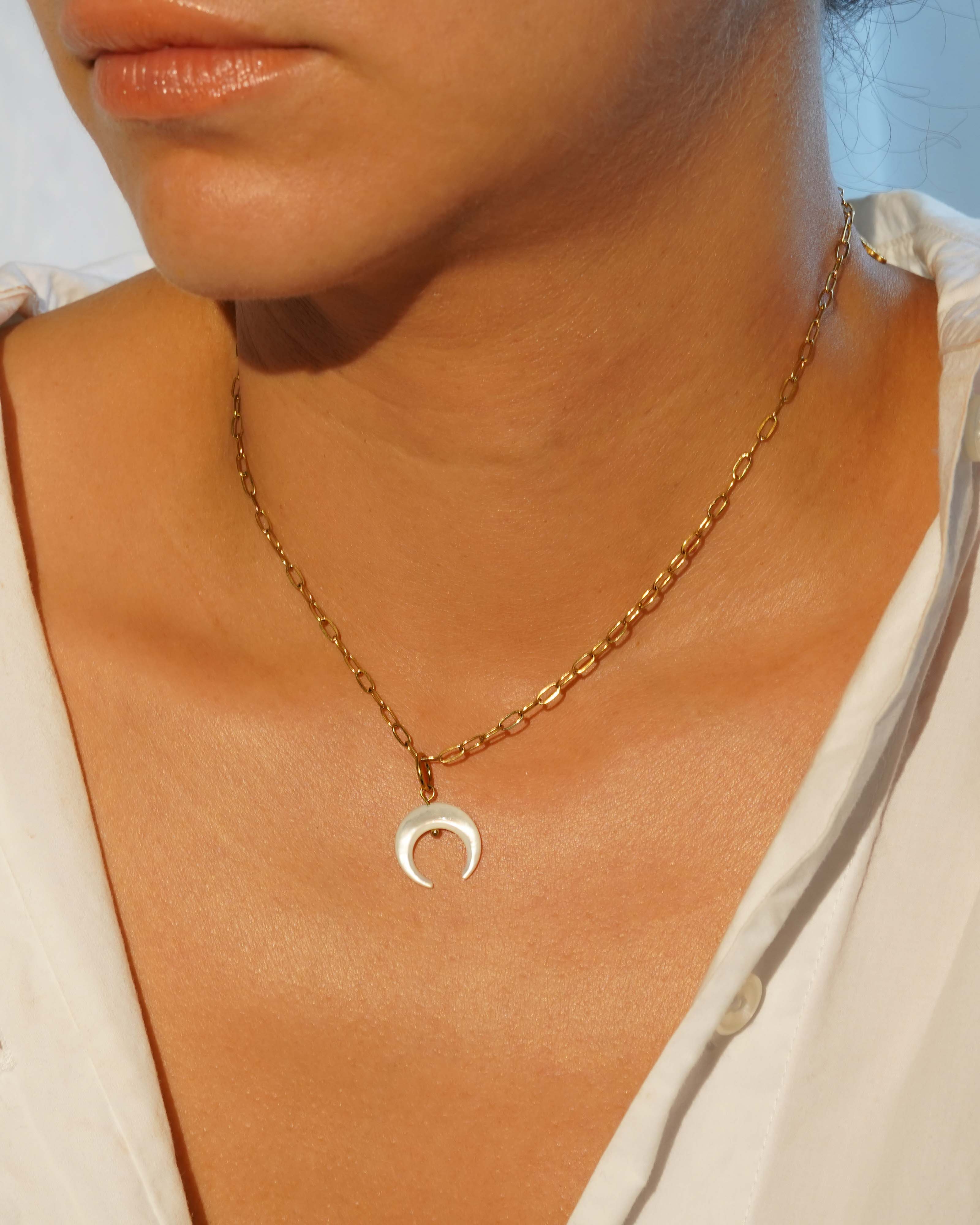 Small Crescent Charm