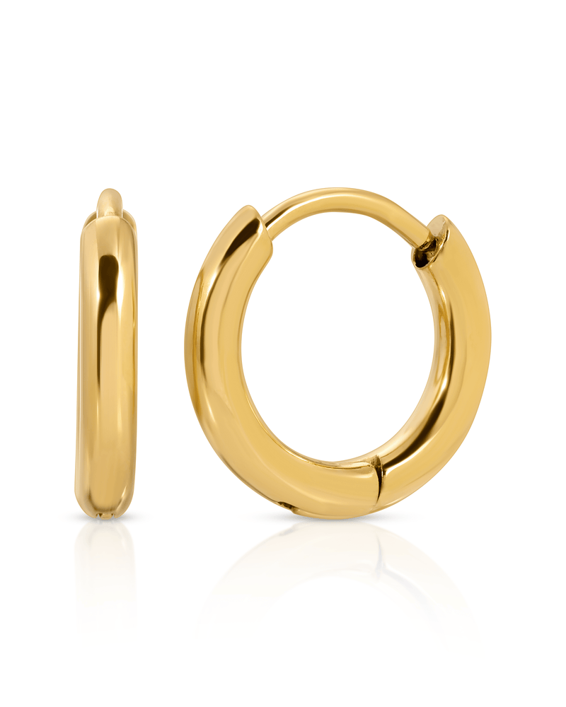 Thin Small Hoop Earrings photo 1