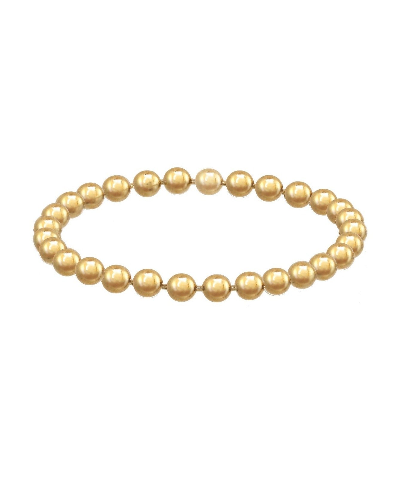 Beaded Soft Chain Ring by KOZAKH. A beaded soft chain ring, crafted in 14K Gold Filled.