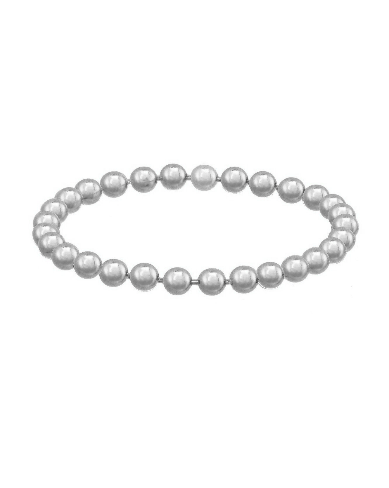 Beaded Soft Chain Ring by KOZAKH. A beaded soft chain ring, crafted in Sterling Silver.