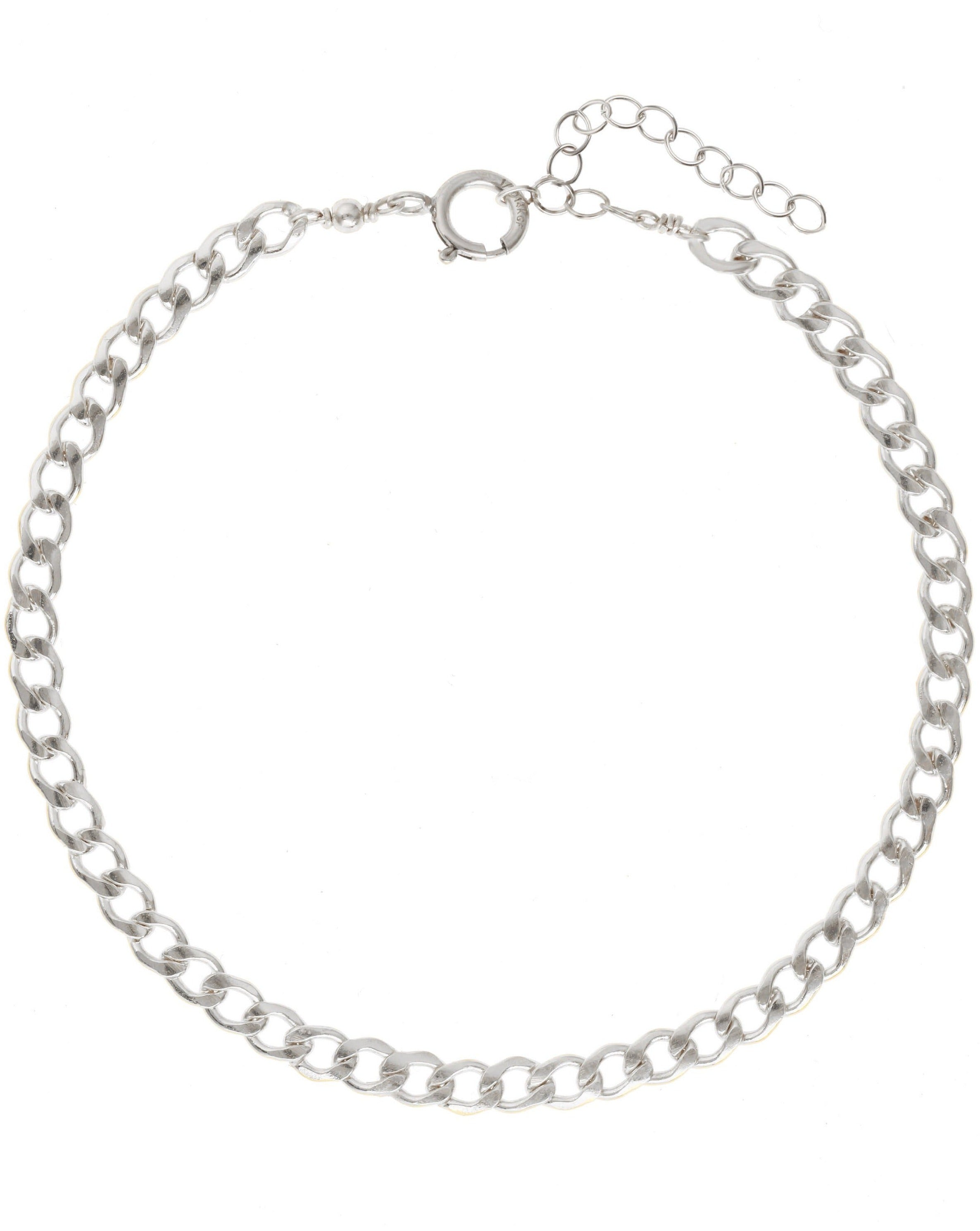 Braided Bracelet by KOZAKH. A 6 to 7 inch adjustable length chain bracelet in Sterling Silver.