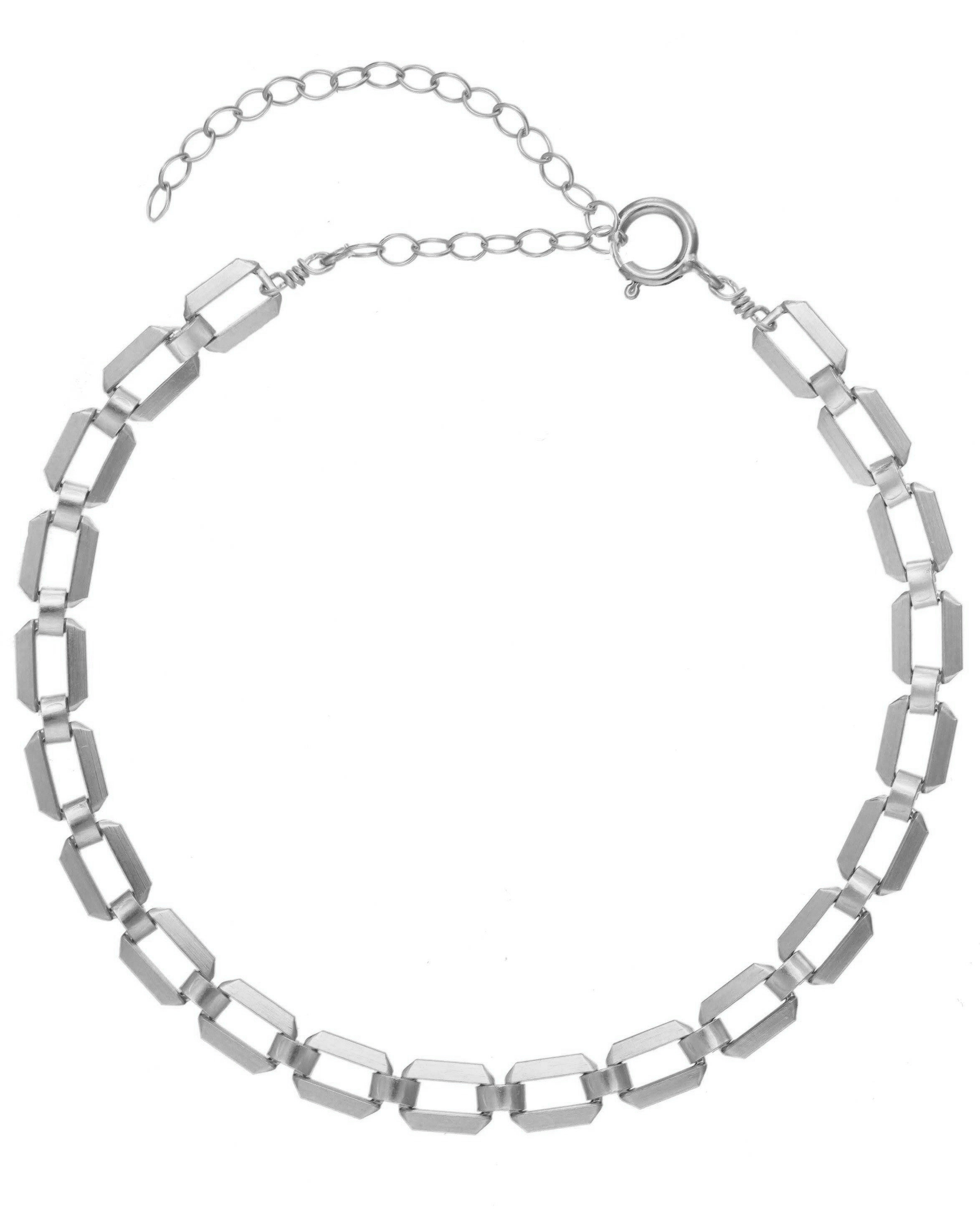 Carti Bracelet by KOZAKH. A 6 to 7 inch adjustable length chain bracelet, crafted in Sterling Silver.