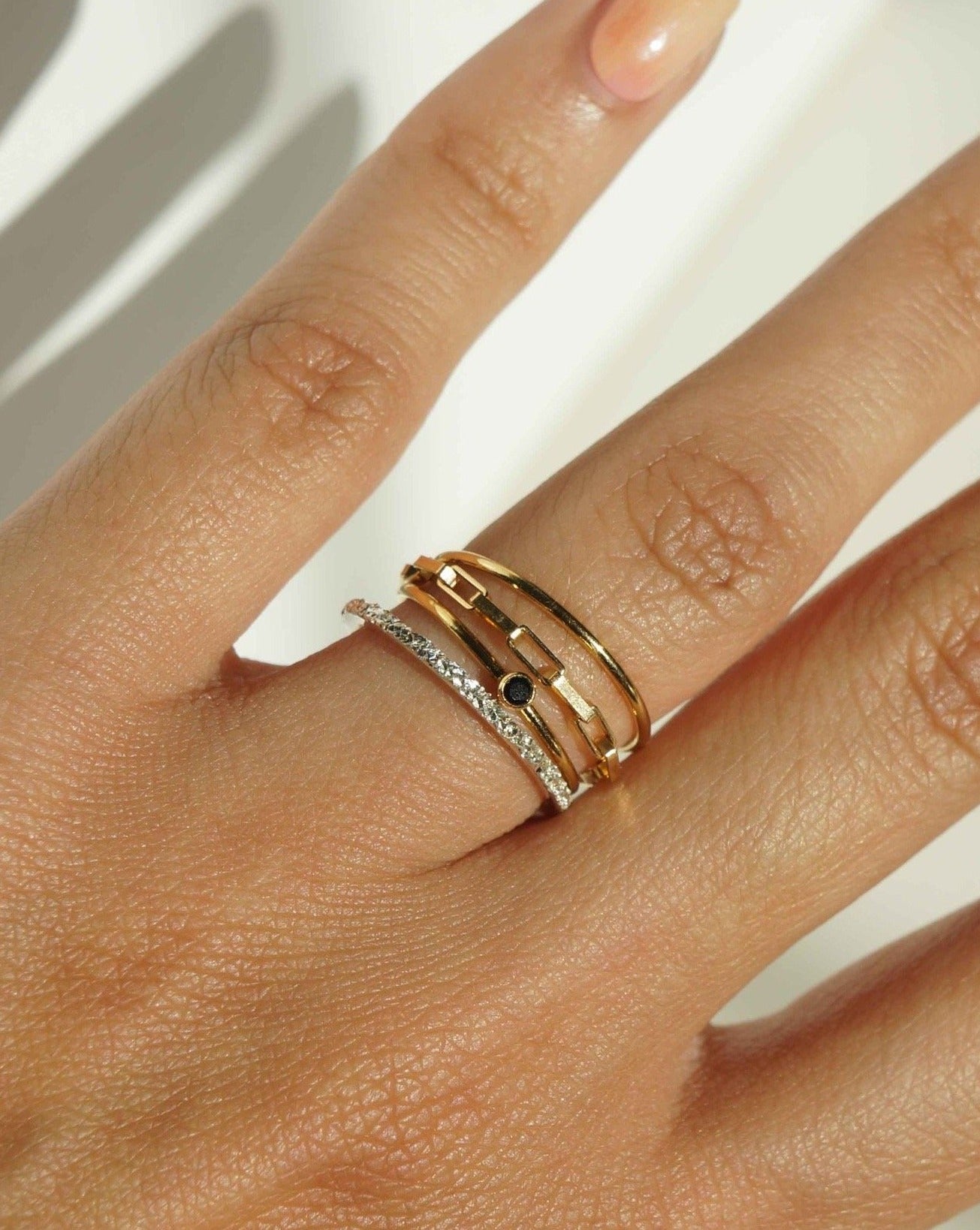 Casual Ring by KOZAKH. A 1mm thick round ring crafted in 14K Gold Filled.