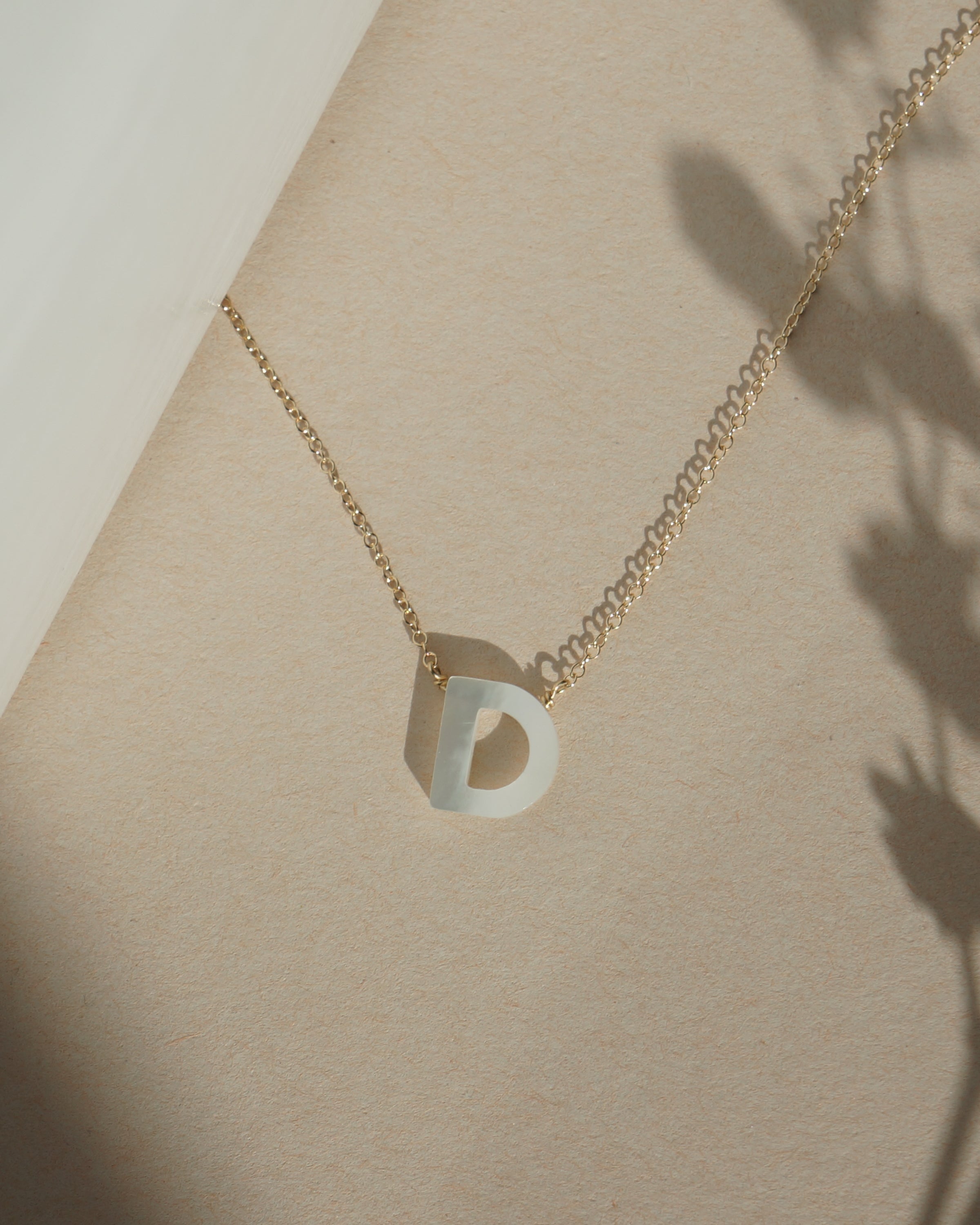 Dawn Initial Necklace