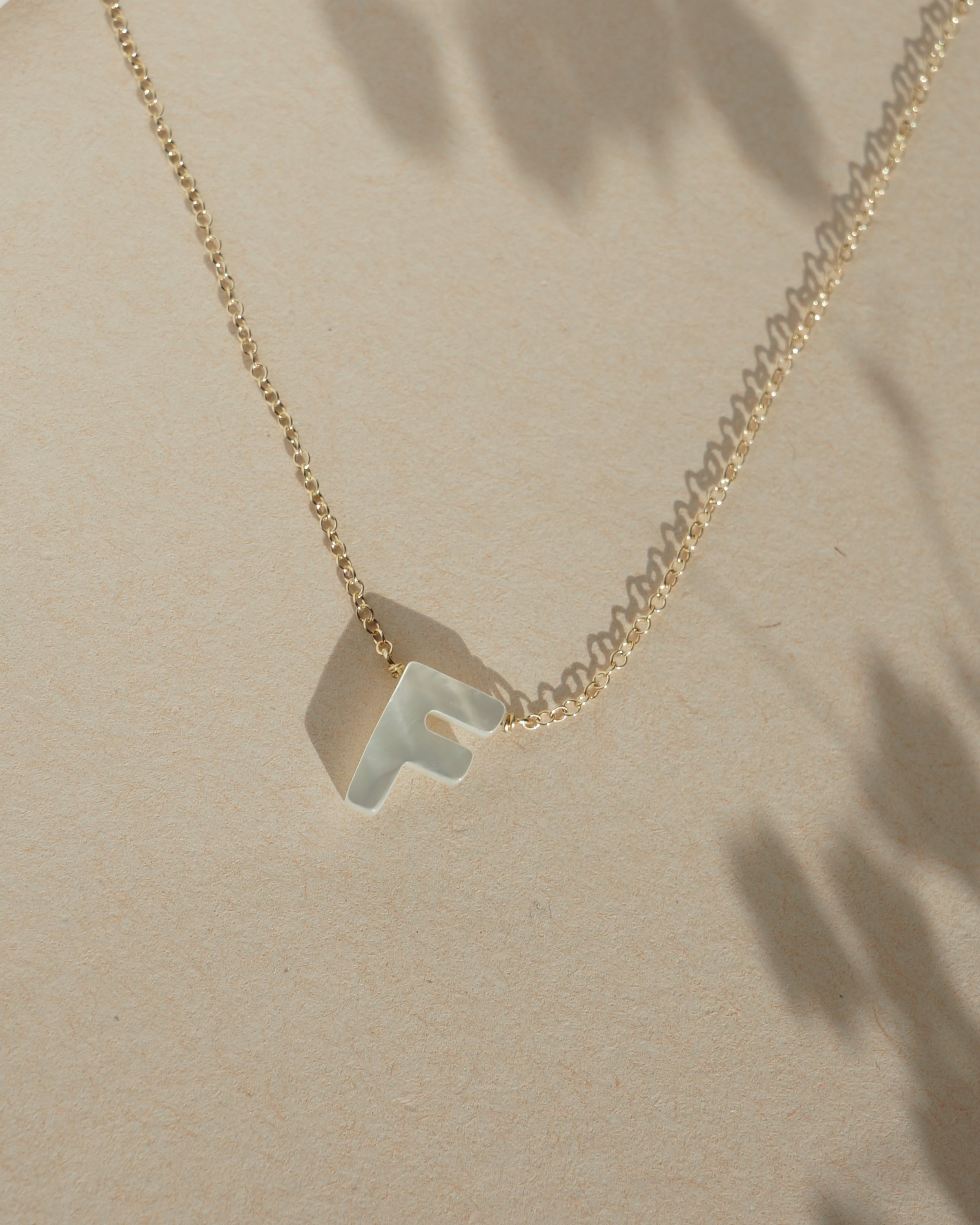 Dawn Initial Necklace