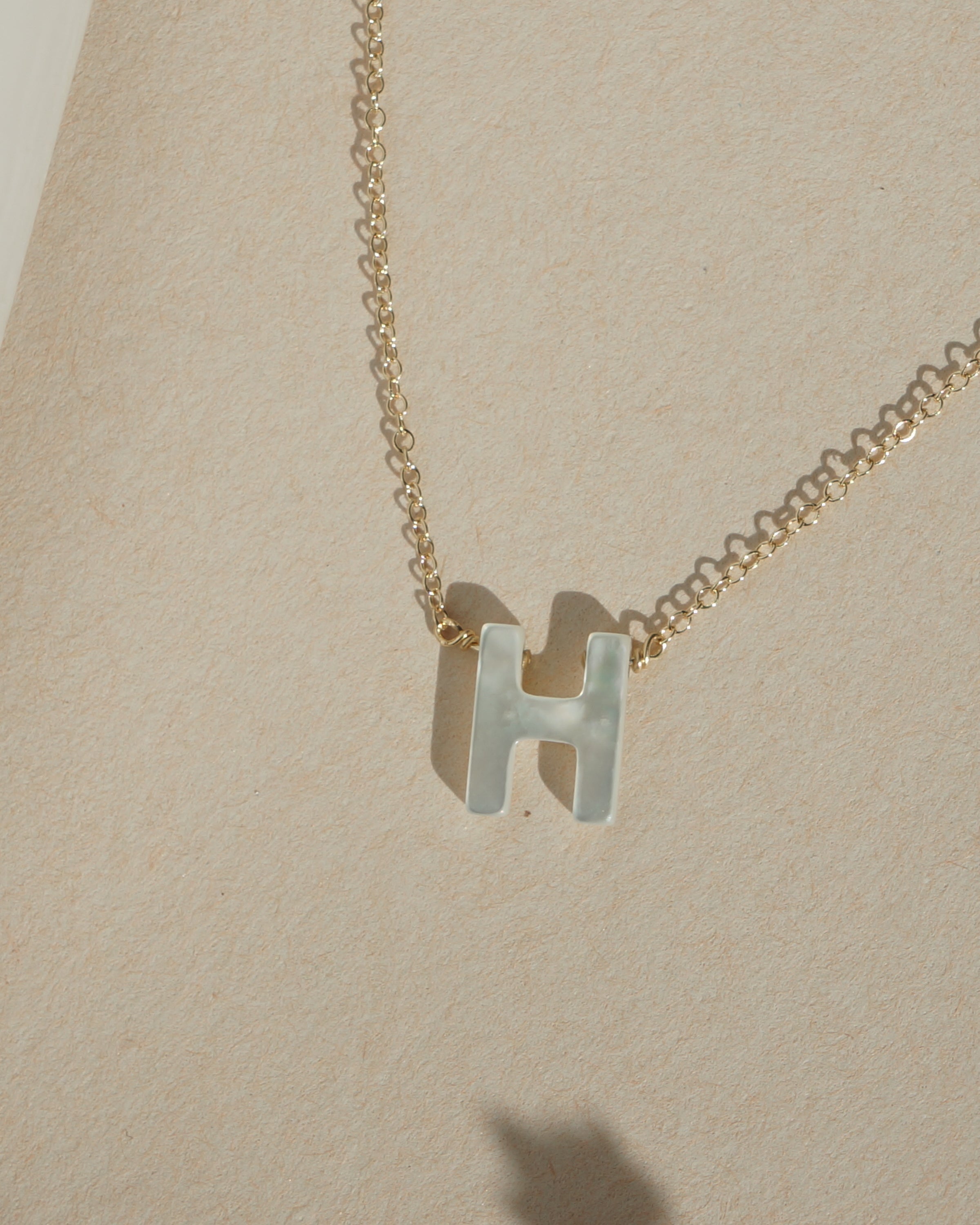 Dawn Initial Necklace