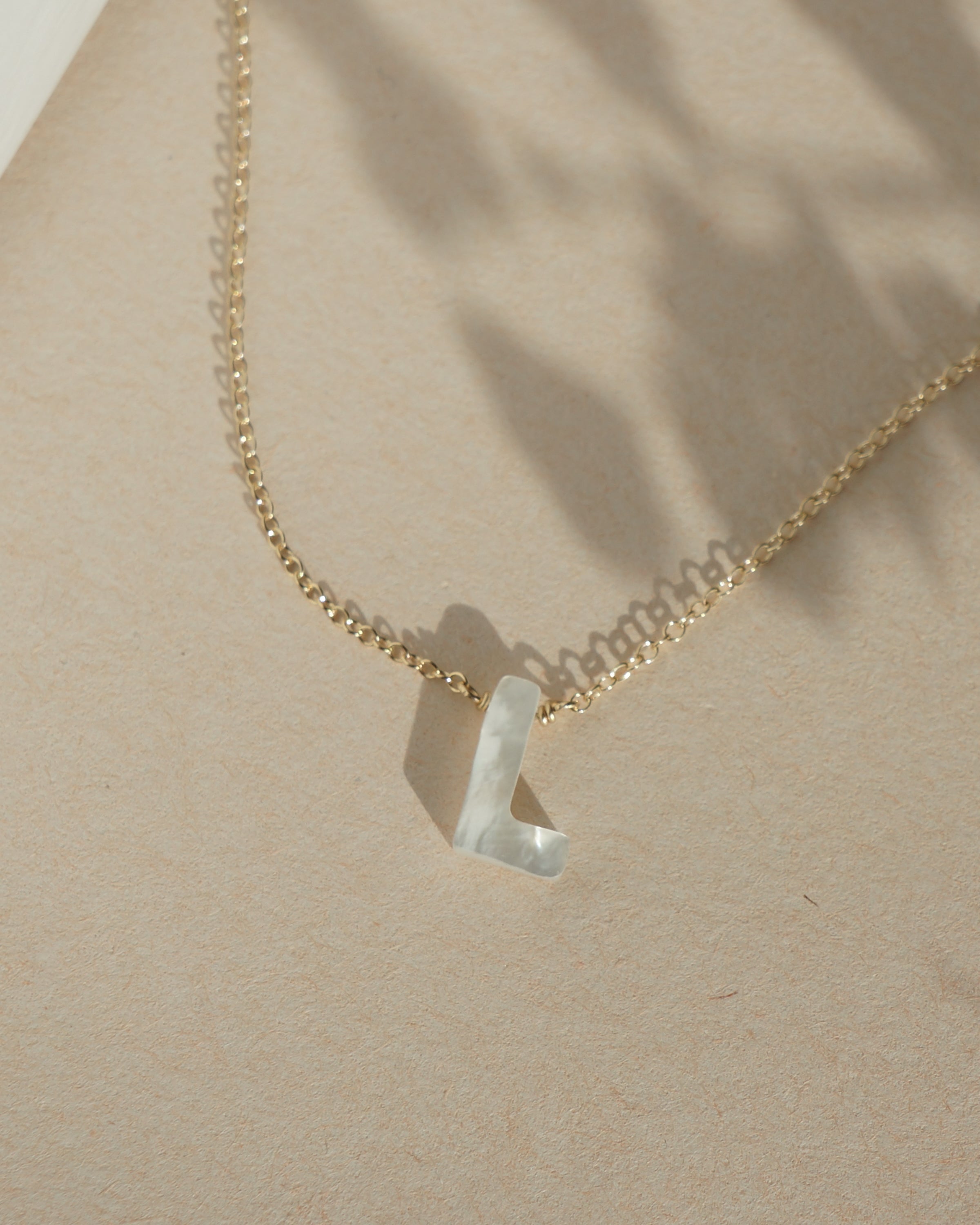 Dawn Initial Necklace