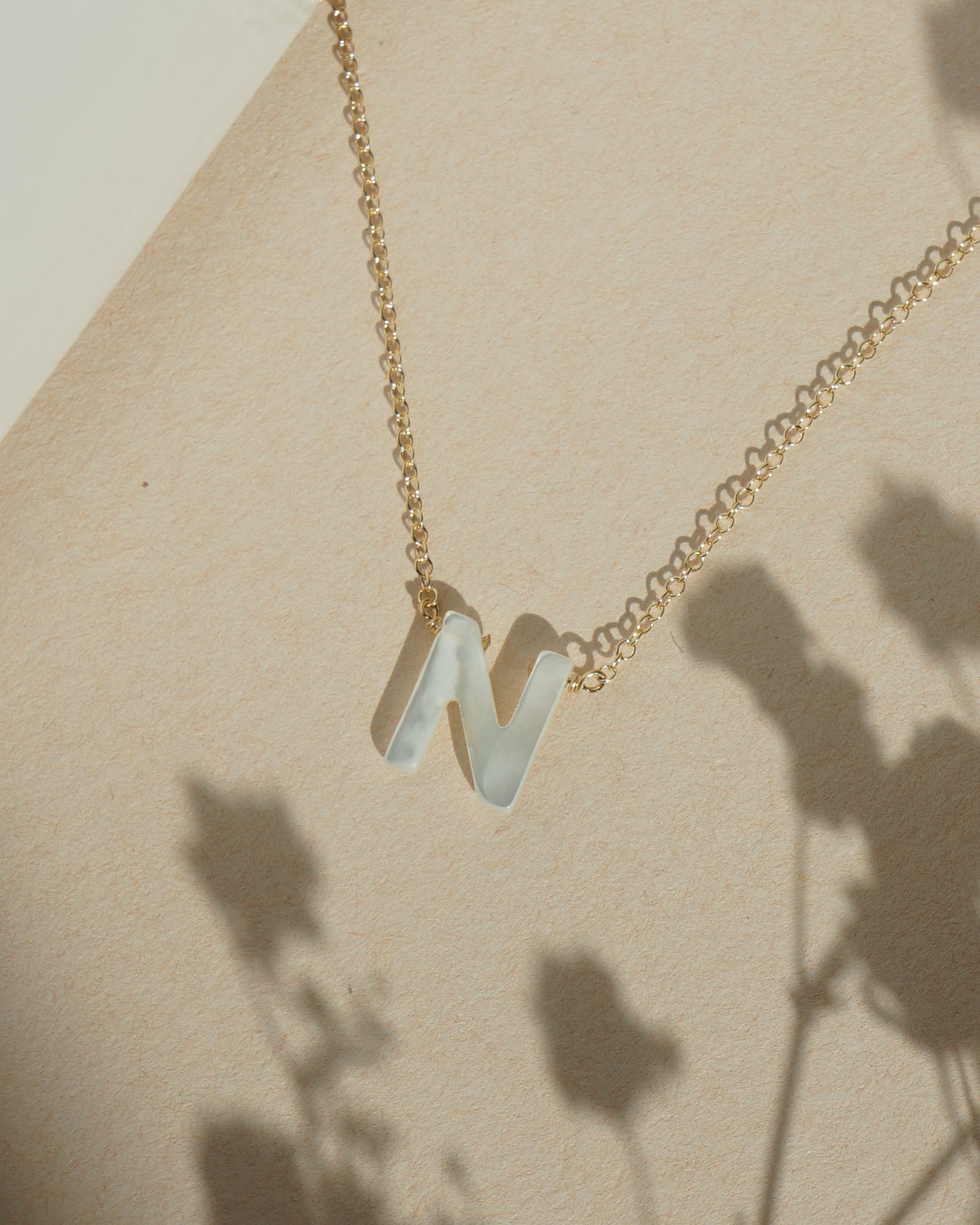 Dawn Initial Necklace