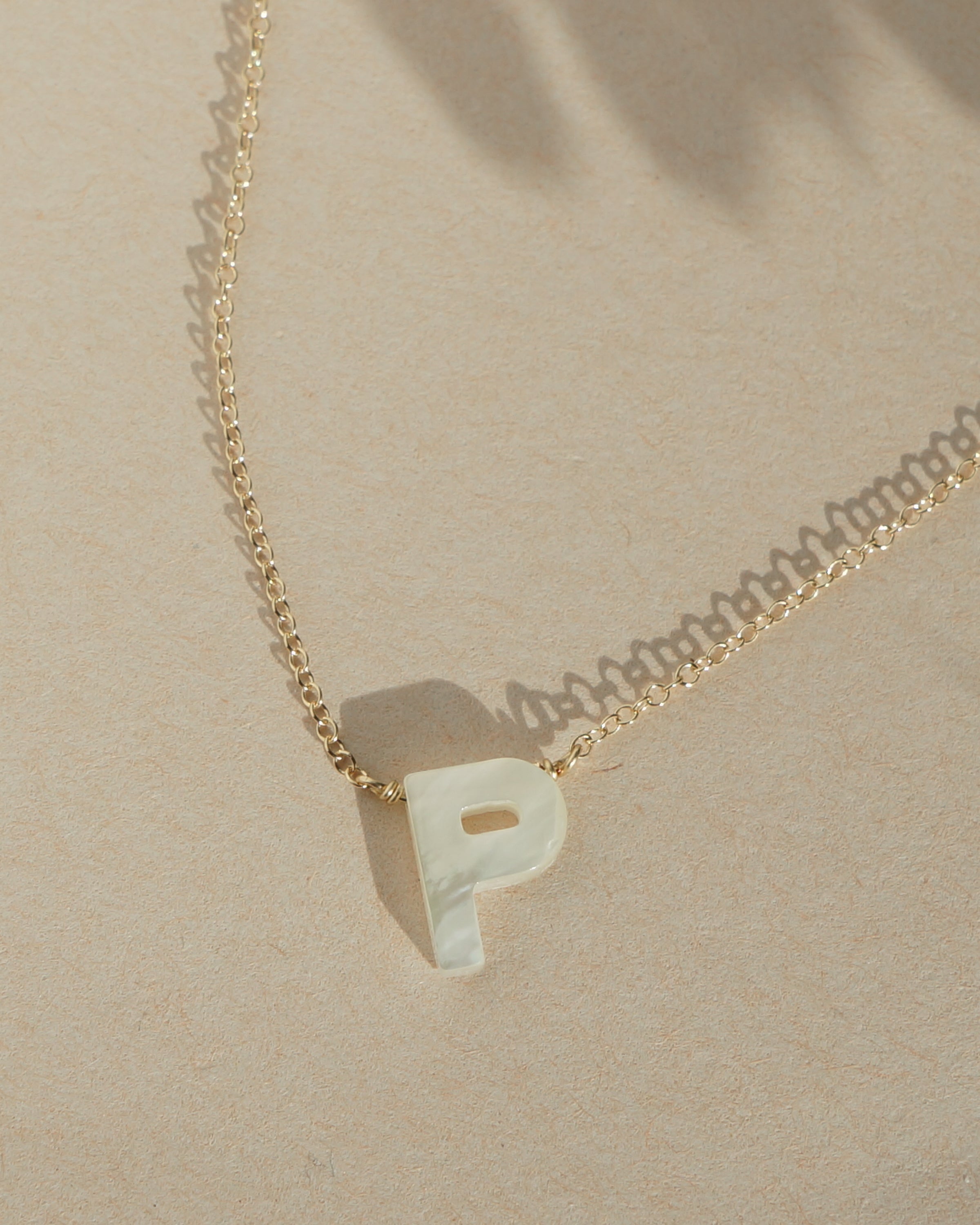 Dawn Initial Necklace