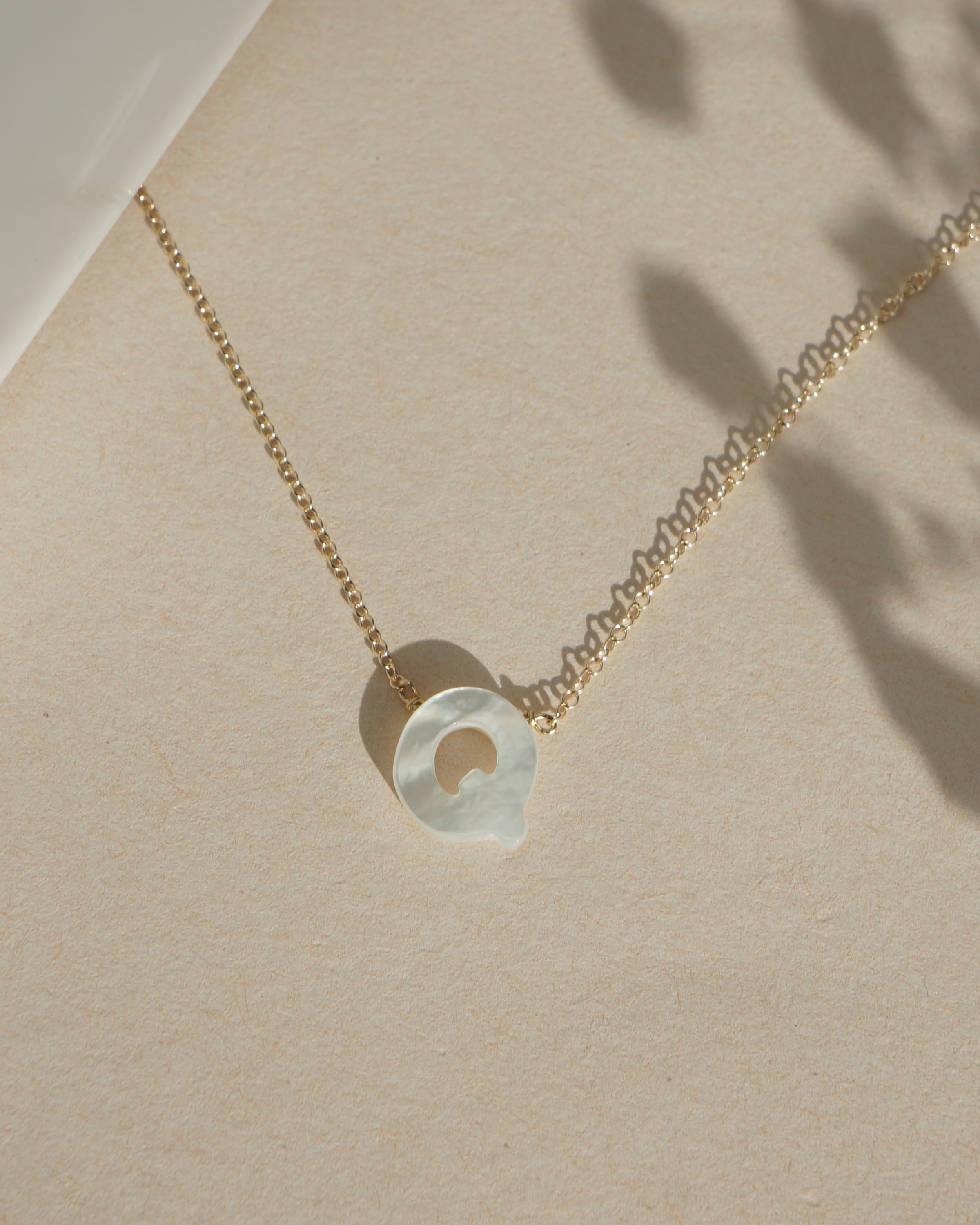 Dawn Initial Necklace