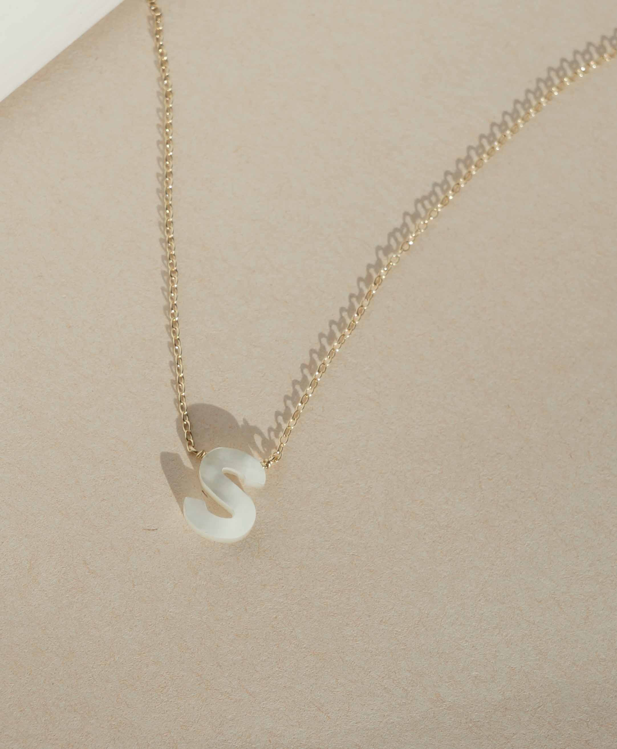 Dawn Initial Necklace
