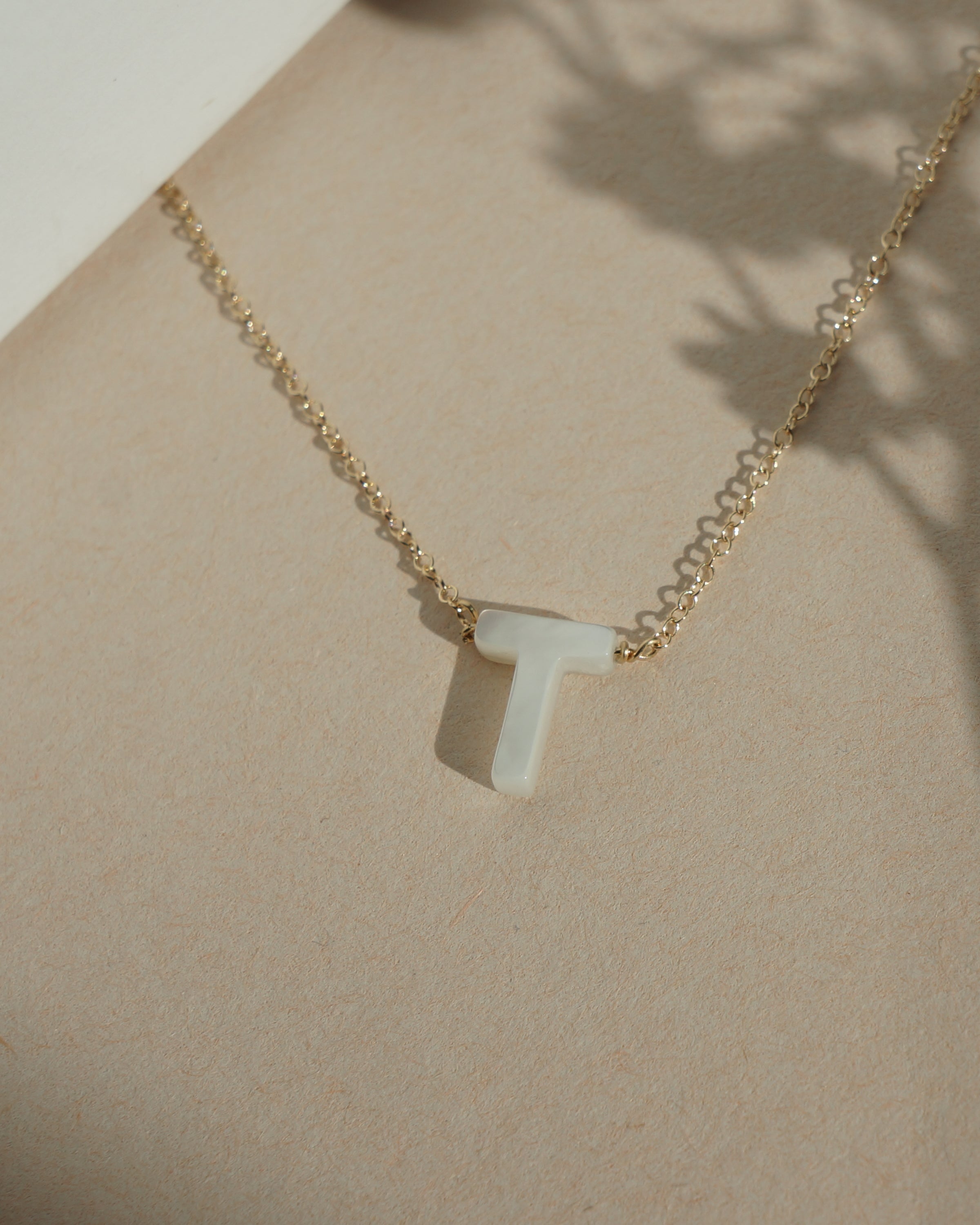 Dawn Initial Necklace