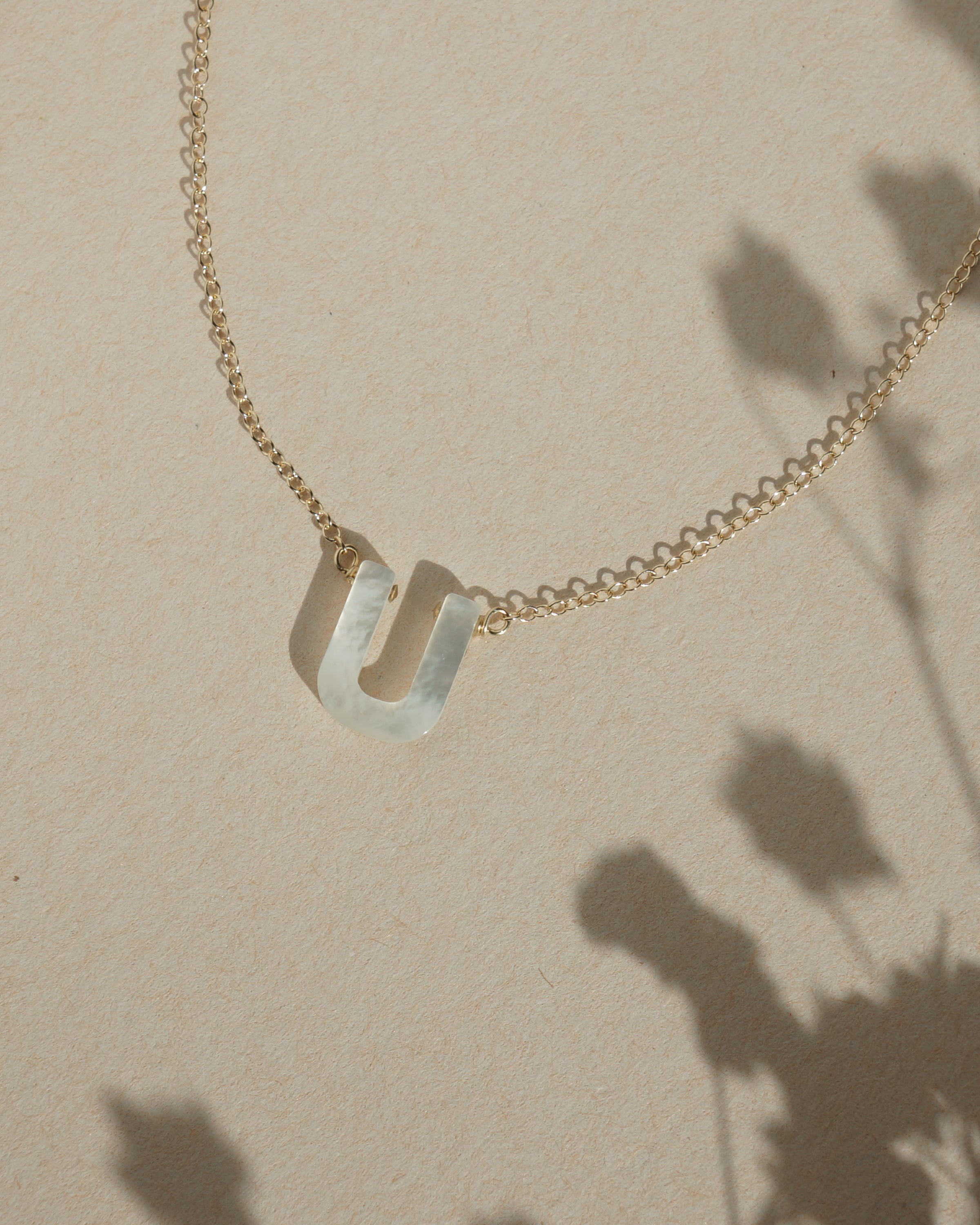 Dawn Initial Necklace