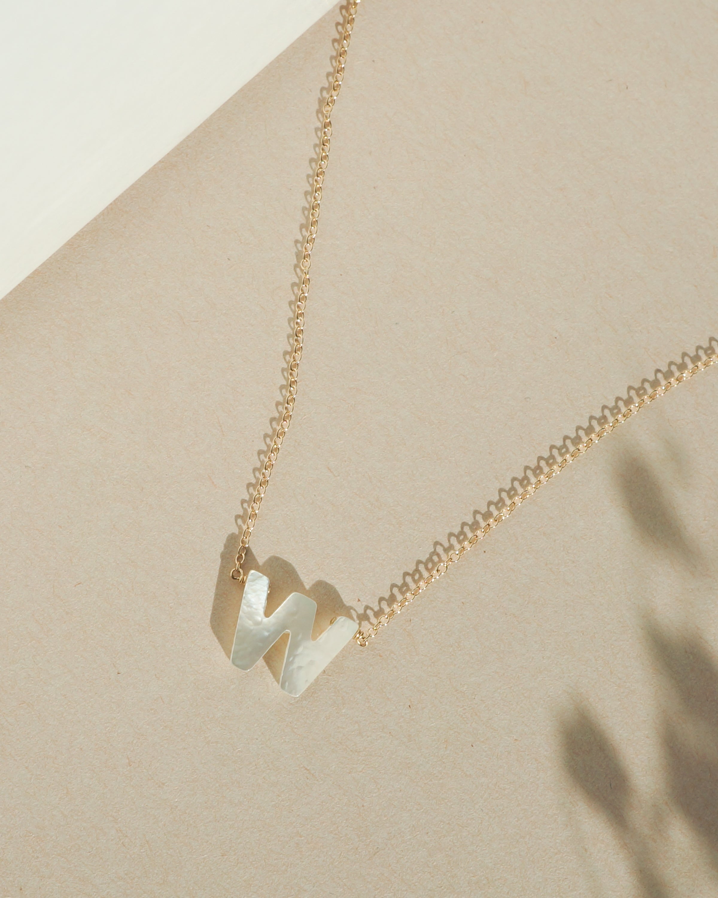 Dawn Initial Necklace