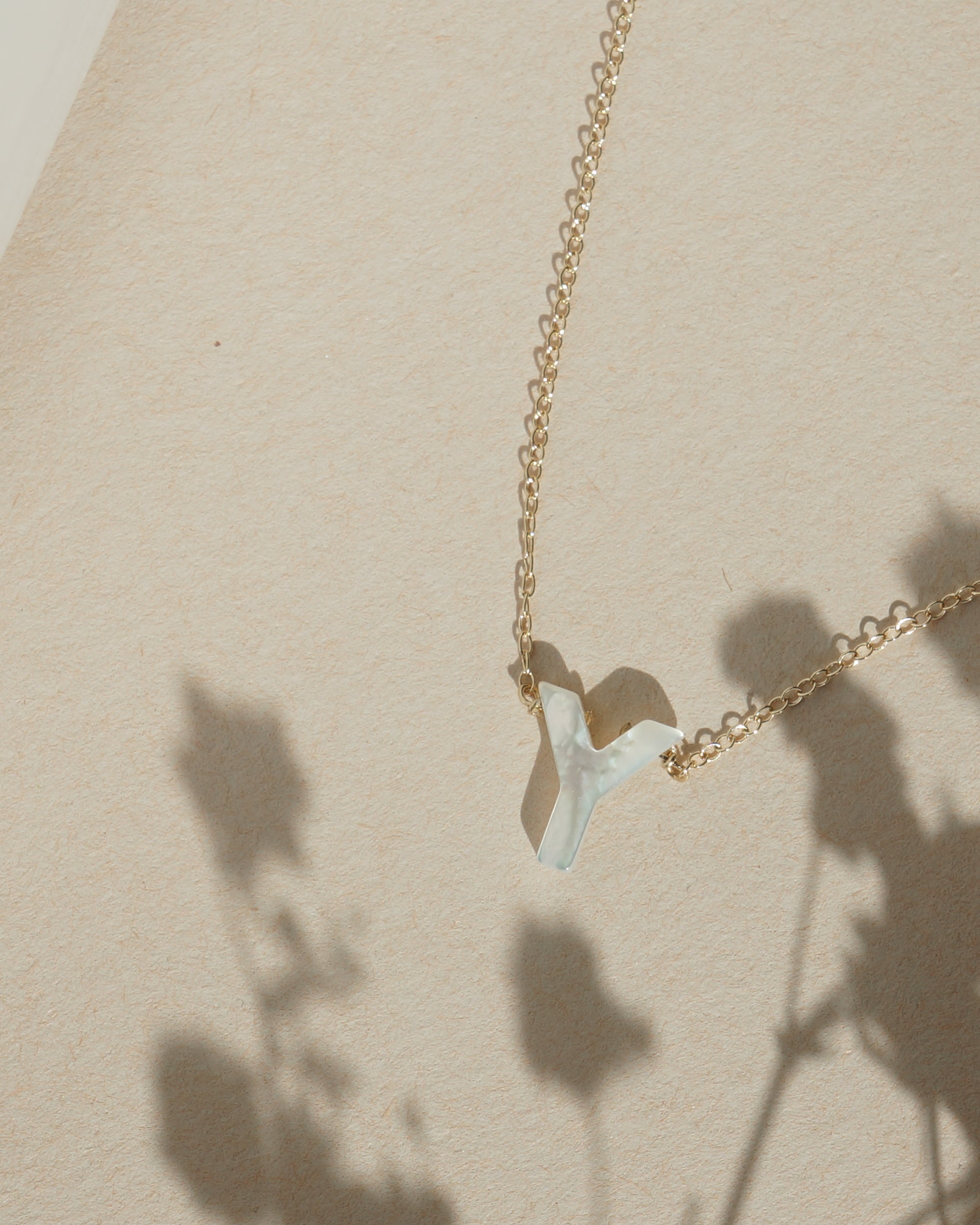 Dawn Initial Necklace