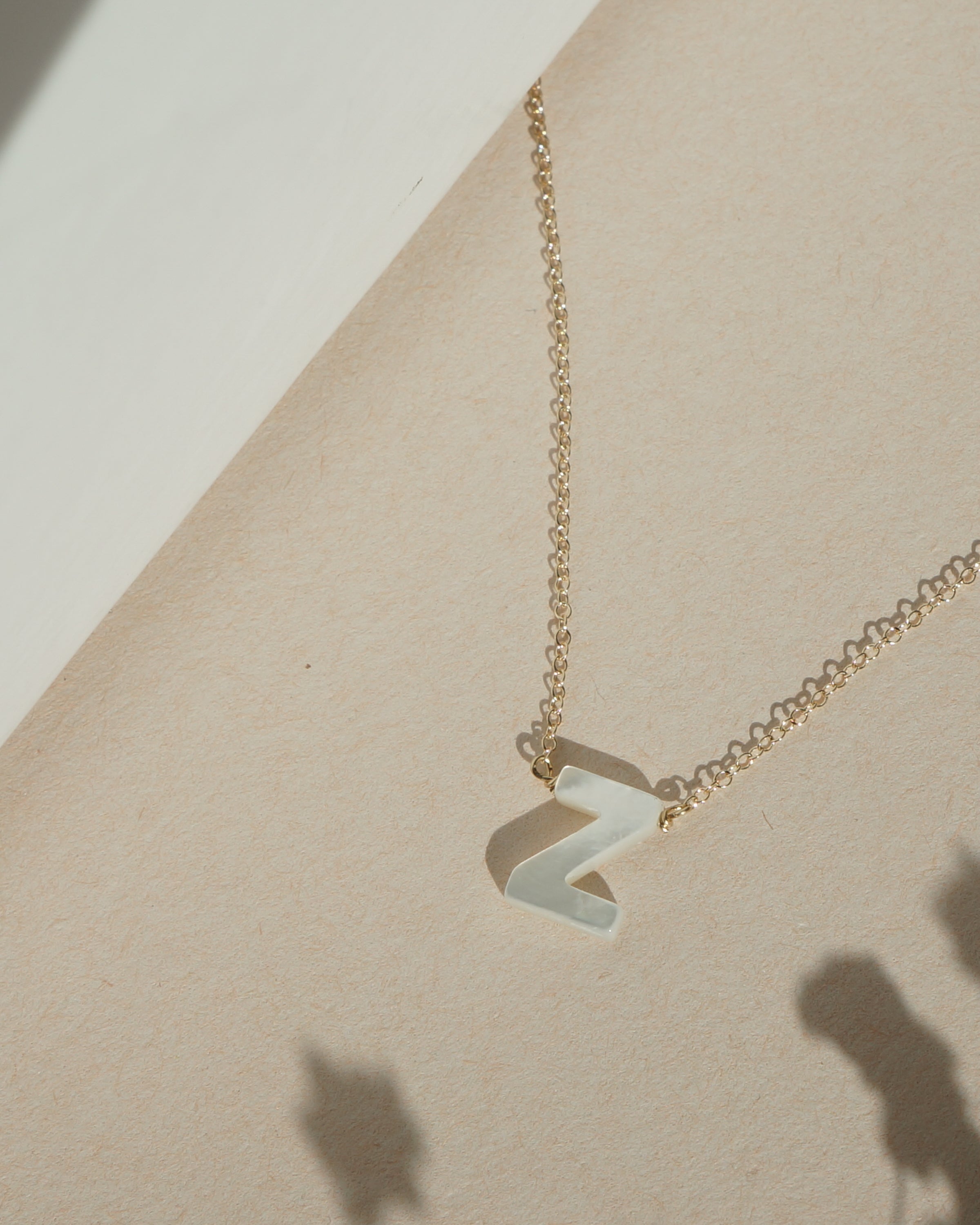 Dawn Initial Necklace