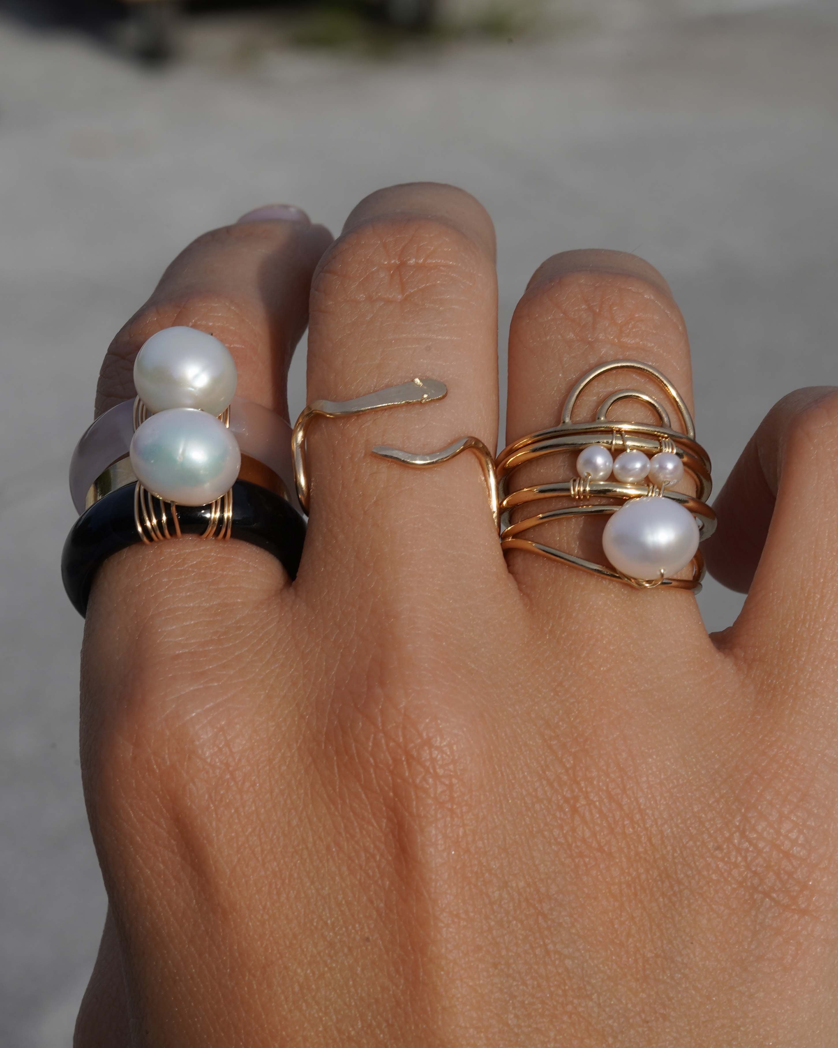 Elana Pearl Ring