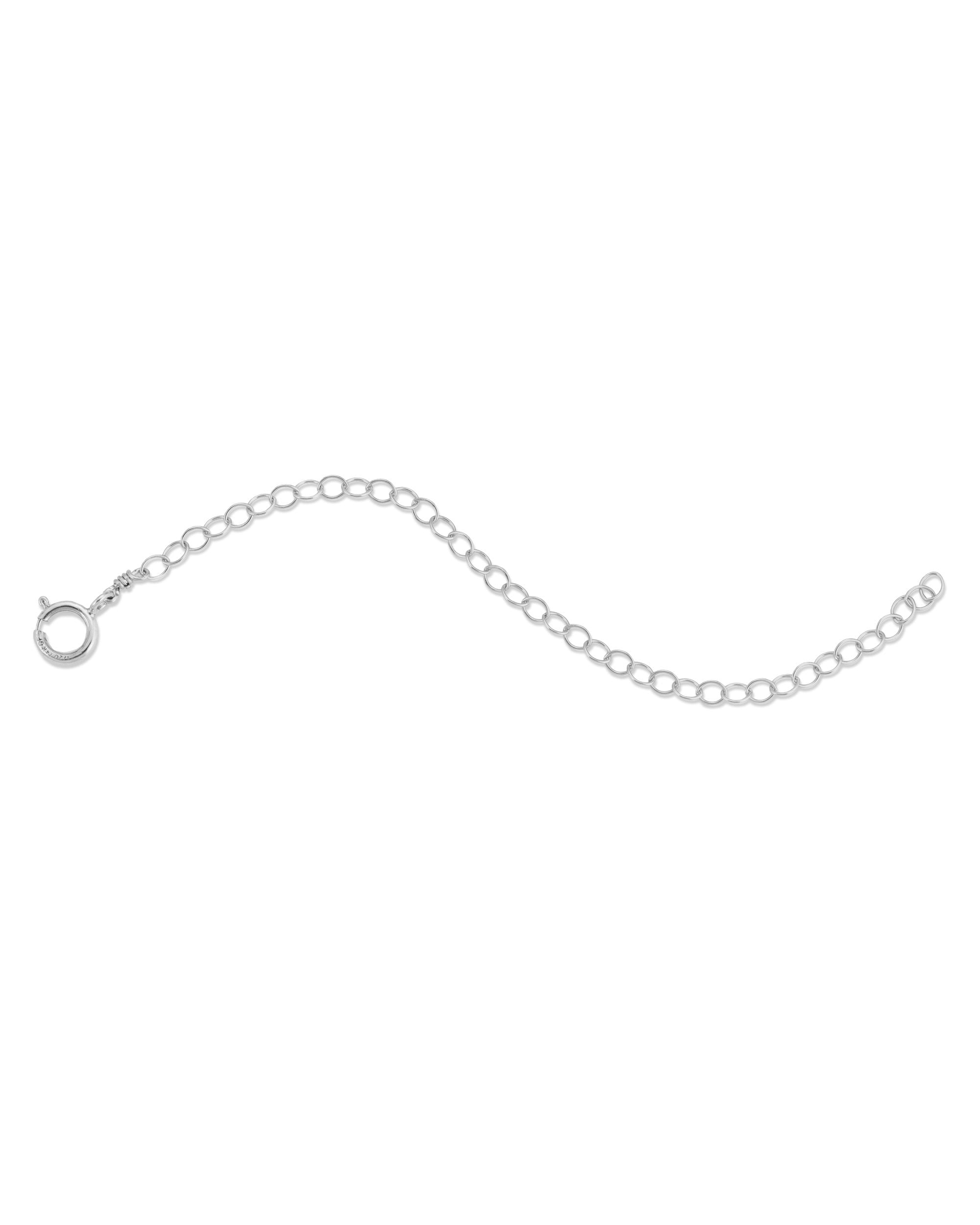 Extender Chain by KOZAKH. 3 inch long extender chain in Sterling Silver.