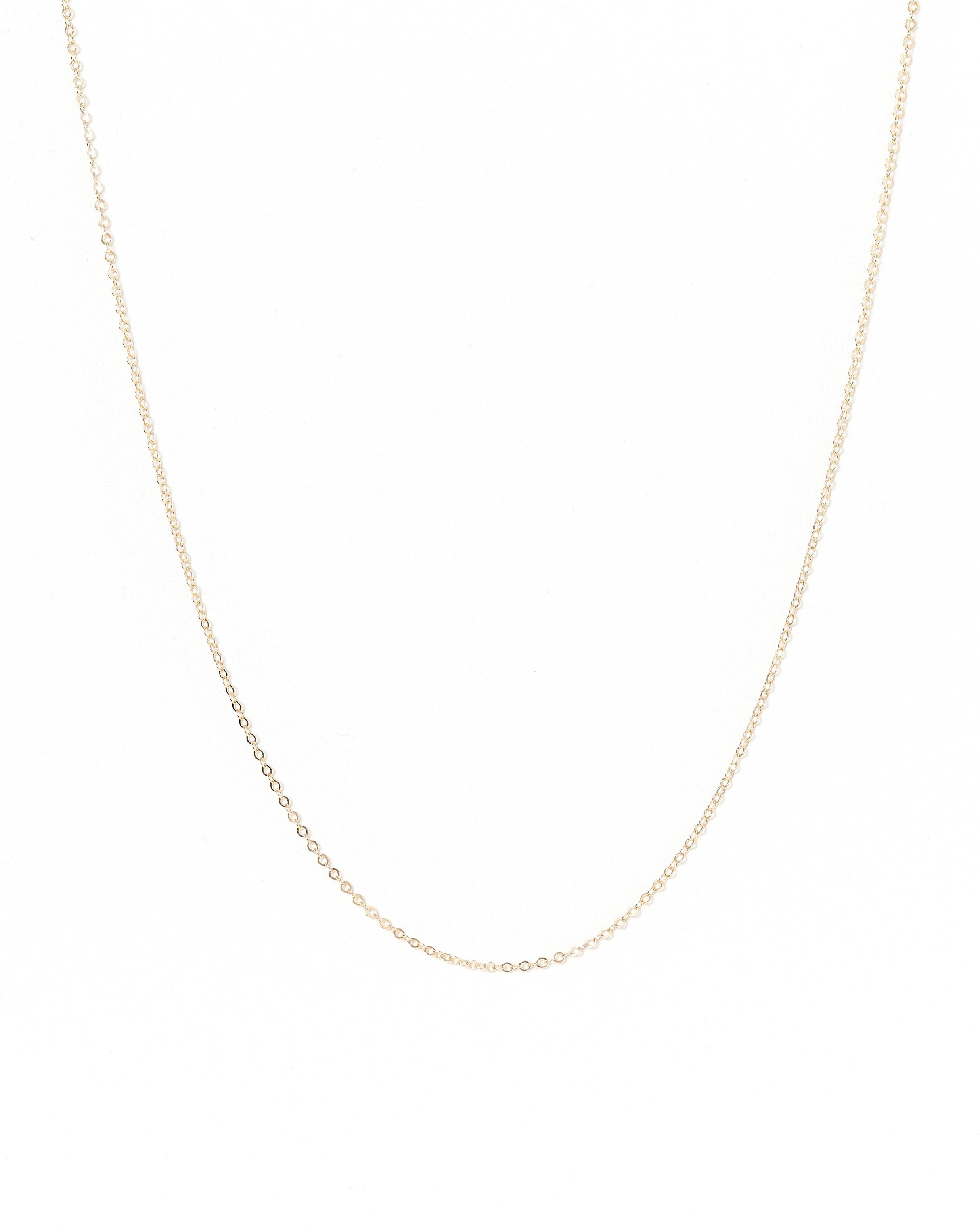 Gold Chain by KOZAKH. A 14K Gold Filled handcrafted minimalist chain necklace, available in 4 adjustable lengths.