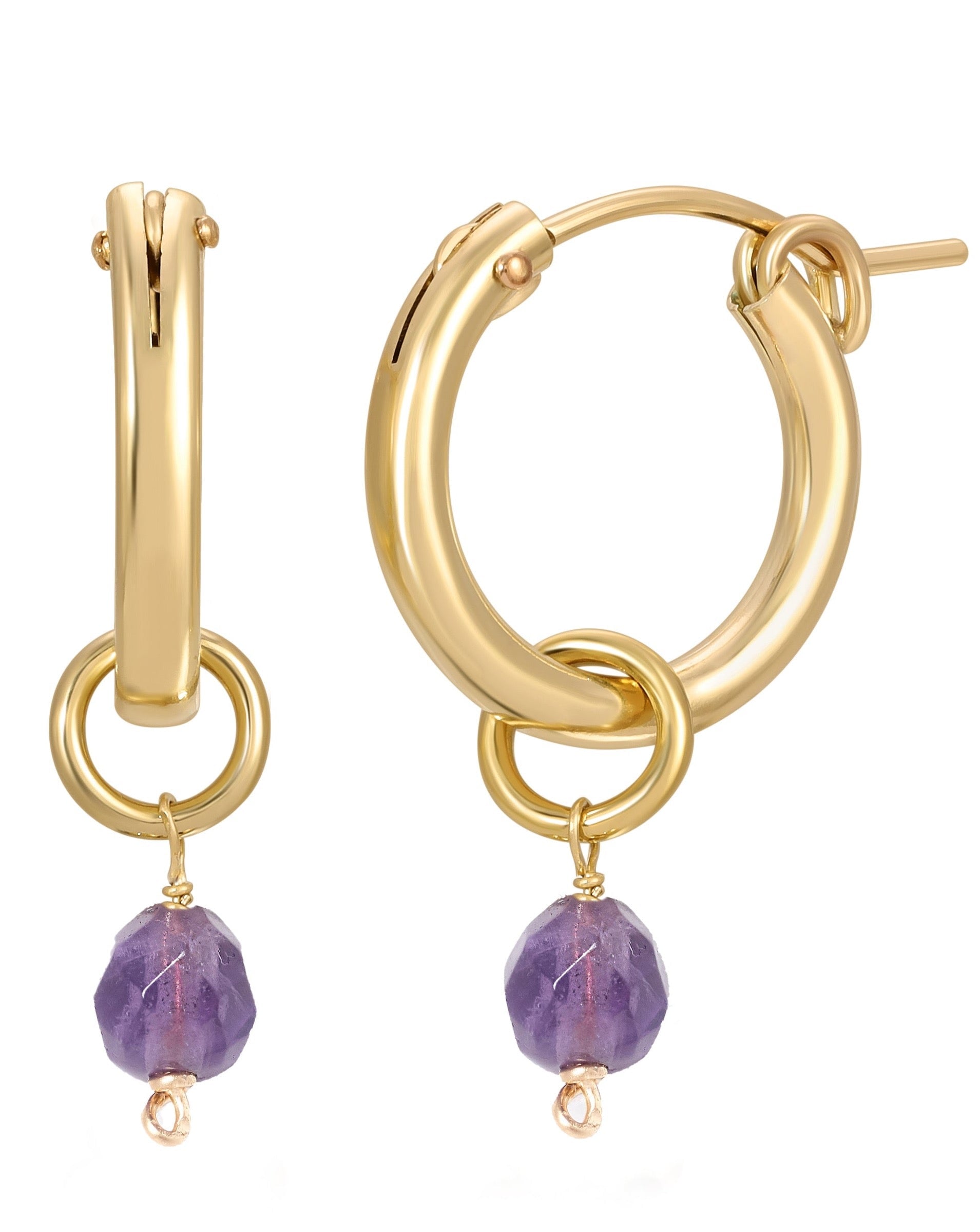 One Love Birthstone Earrings