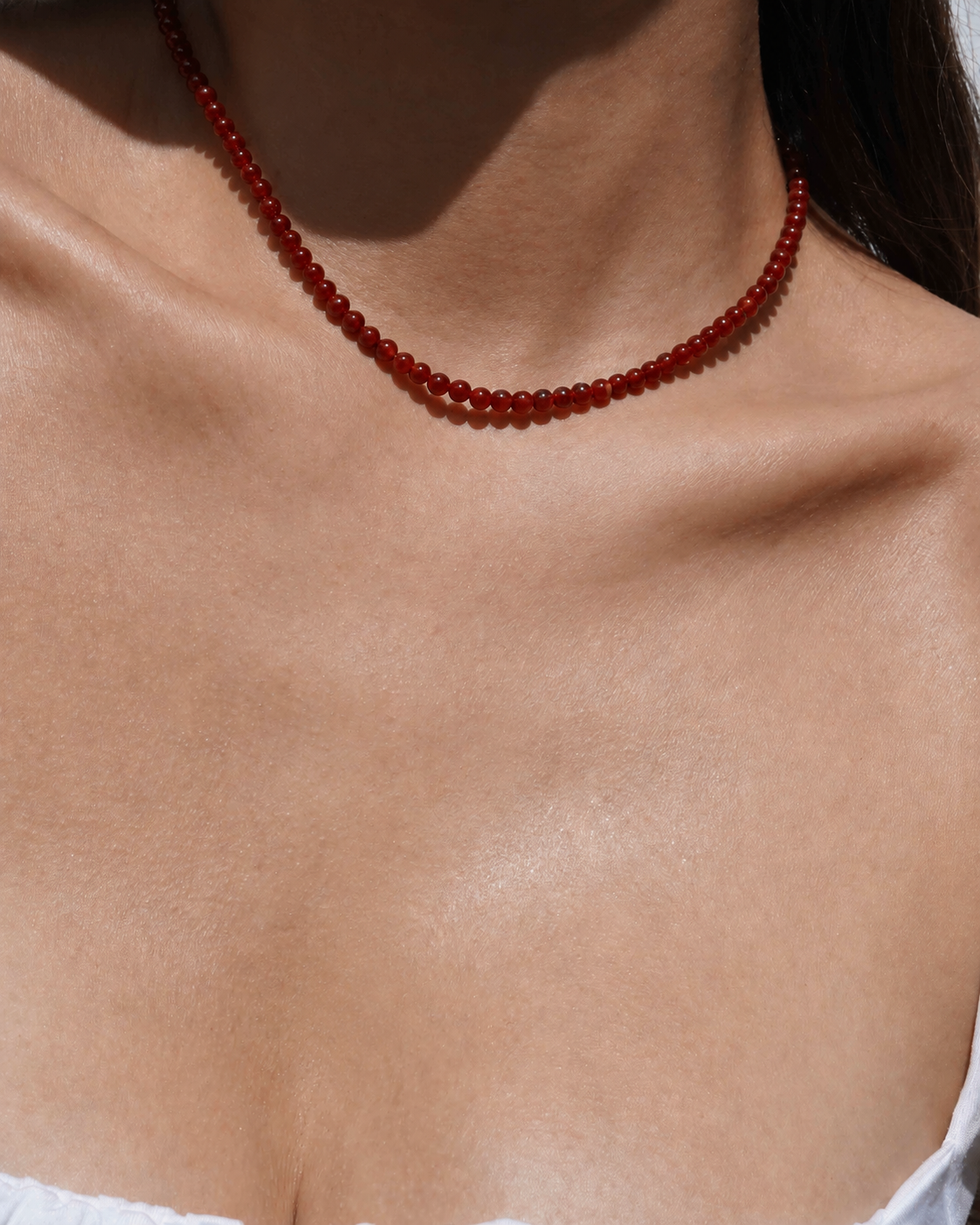Red Beads Necklace
