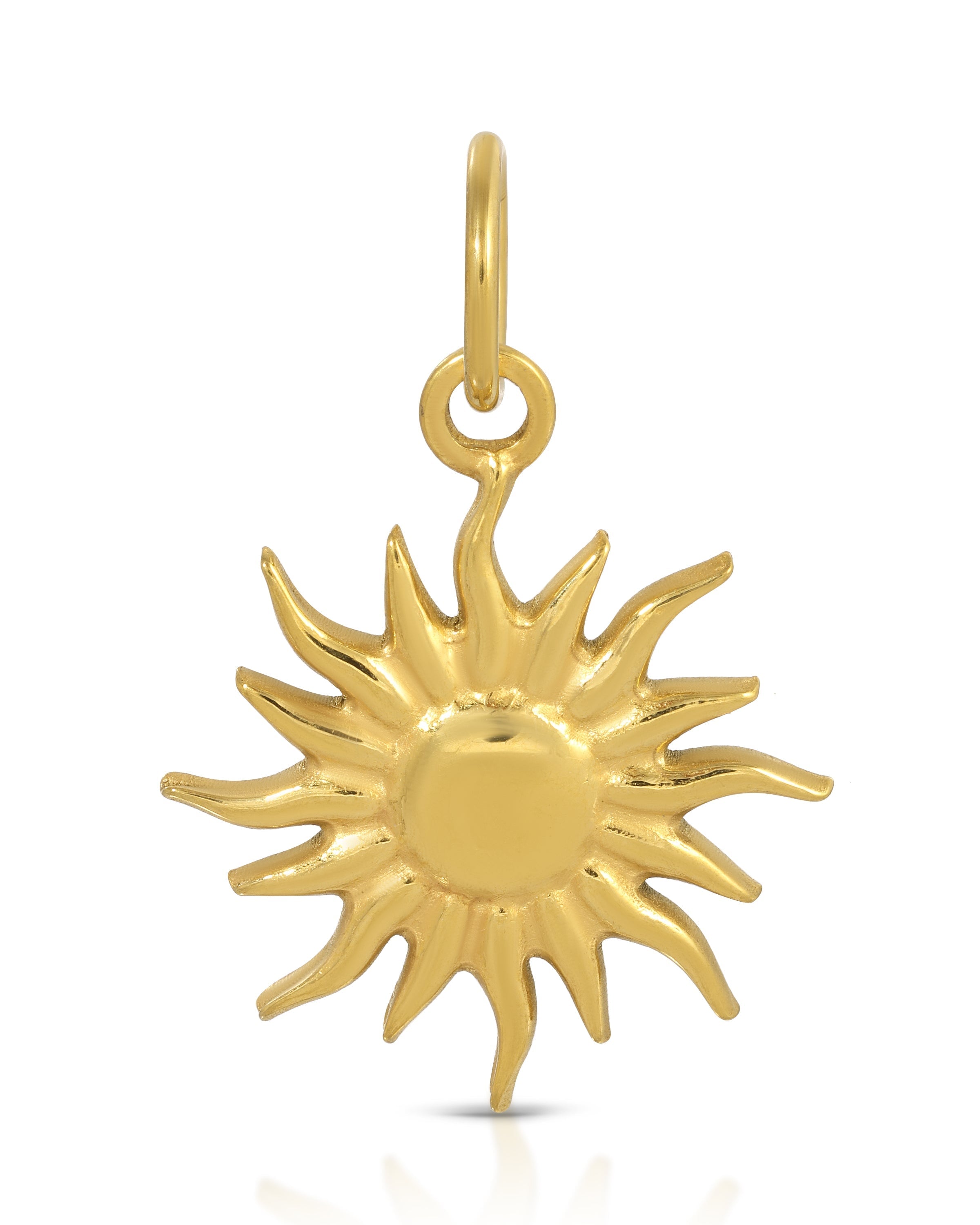 Flaming Sun Charm