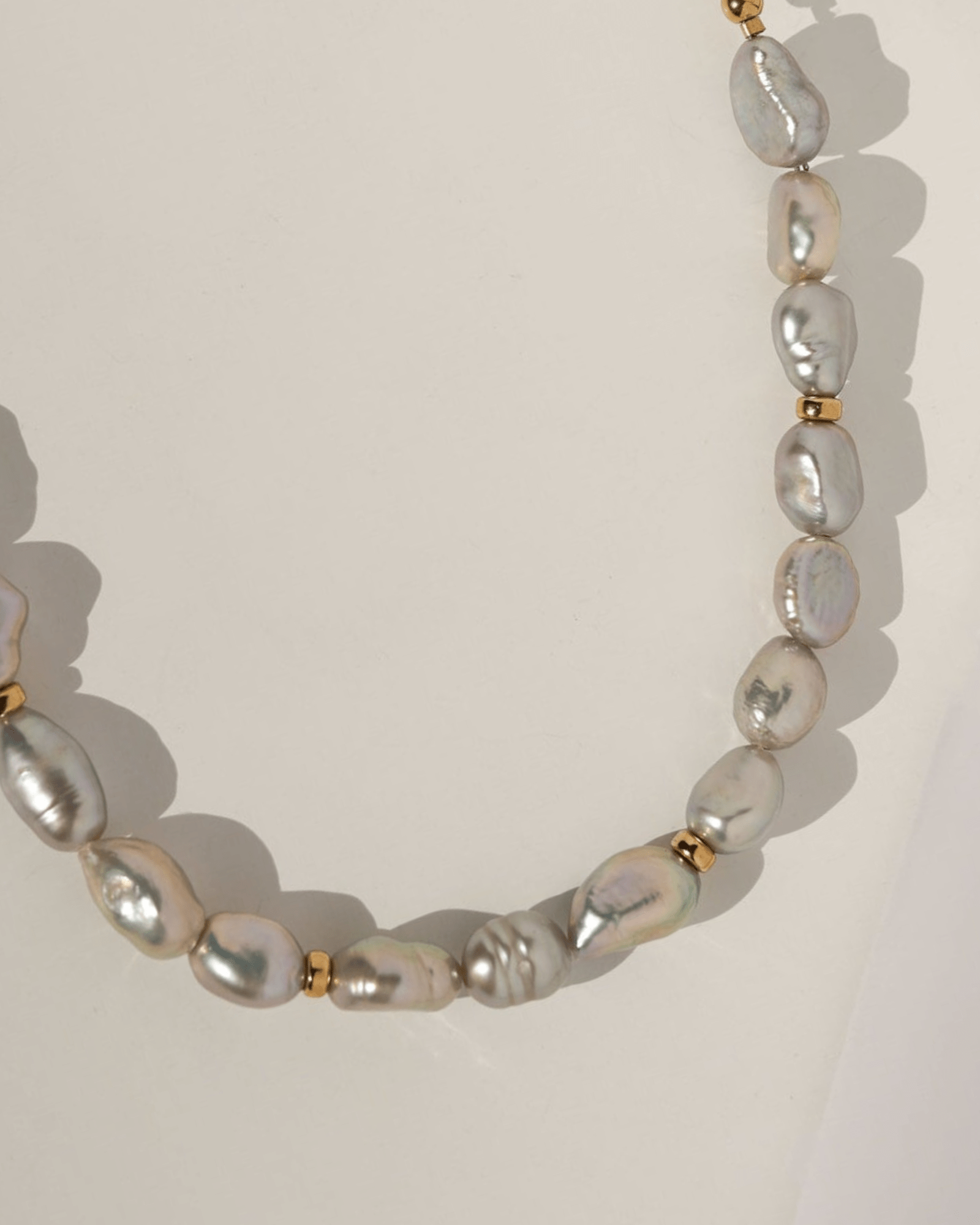 Grey Pearl Bracelet
