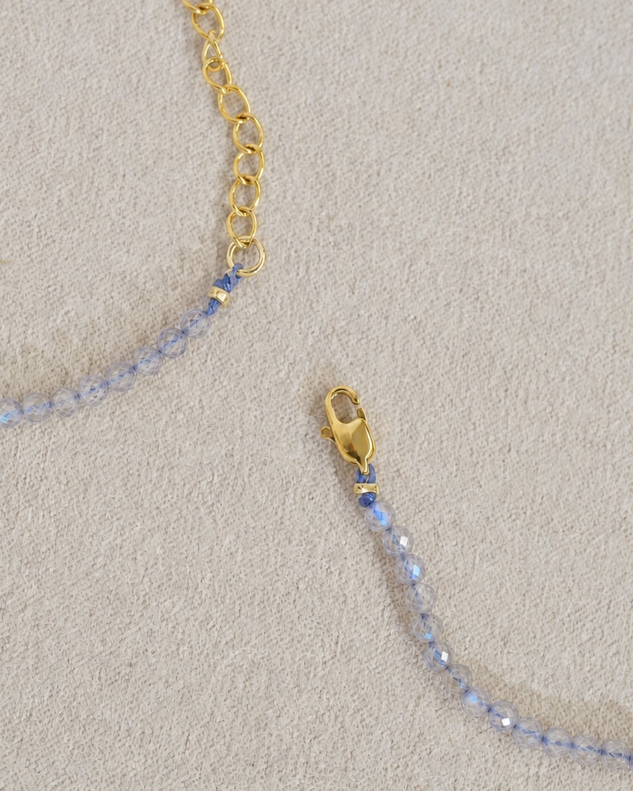 Labradorite 3mm Necklace